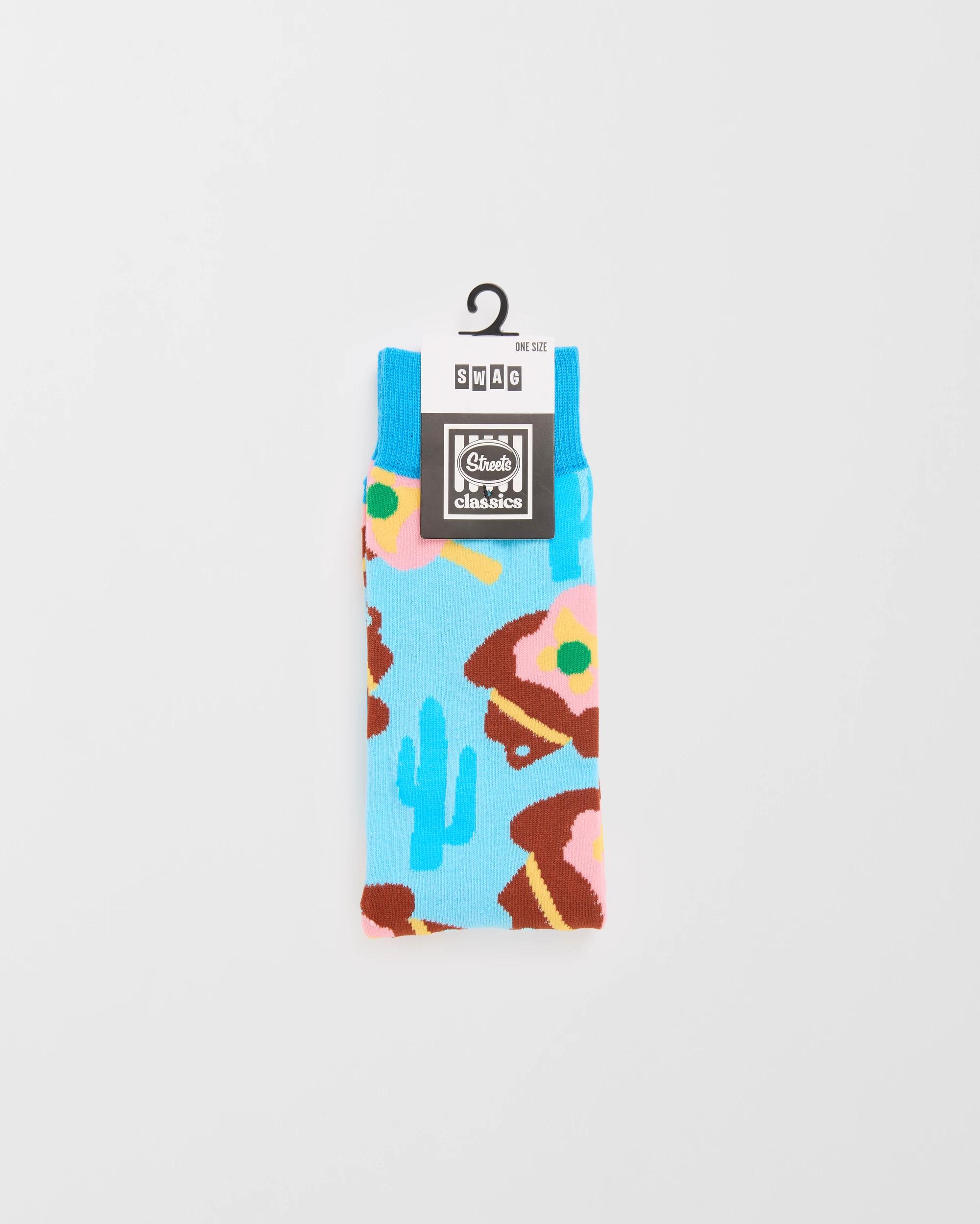 3 Swag Bubble O'Bill Crew Socks , 3 of 3