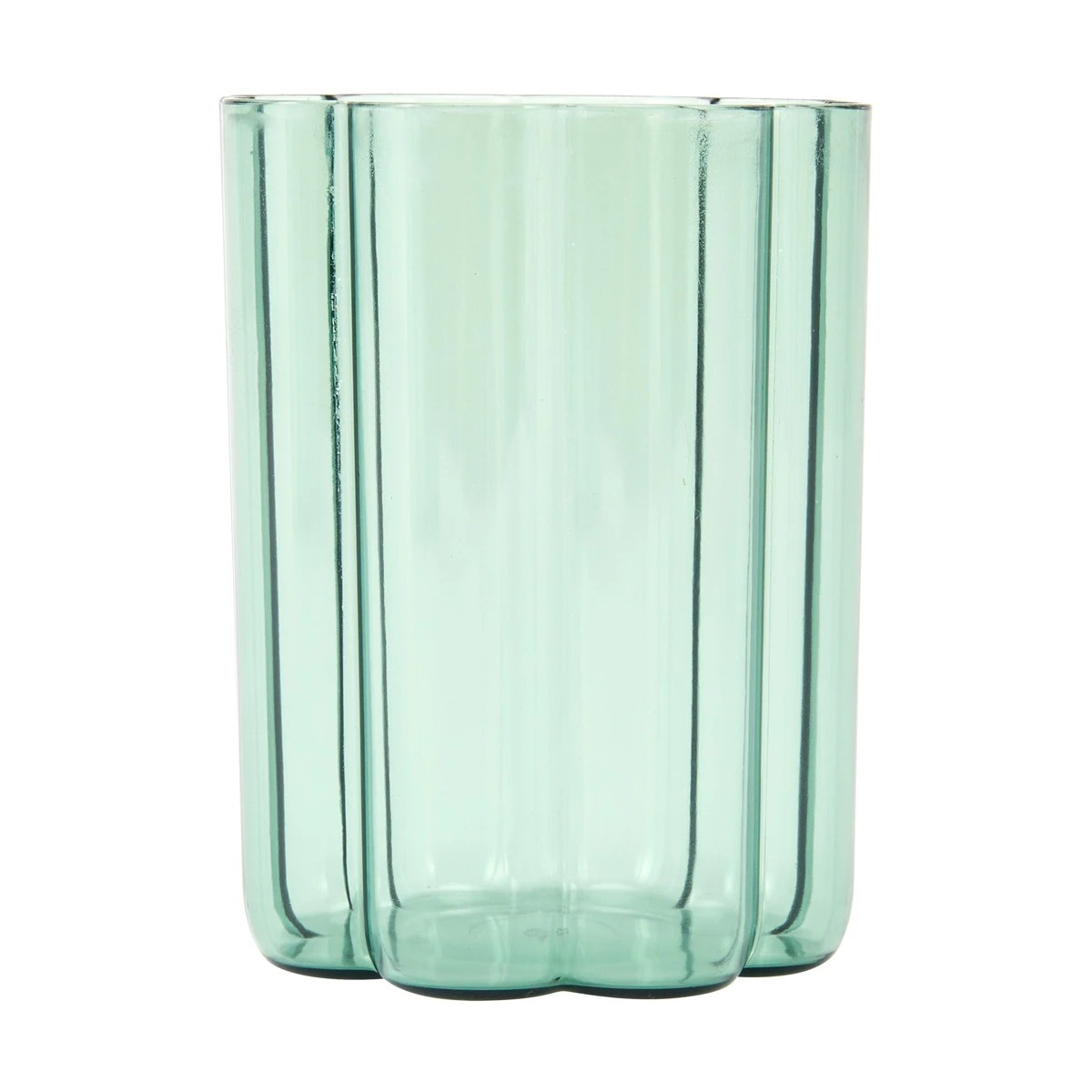 2 4 Green Acrylic Ripple Highball Glasses, 2 of 4