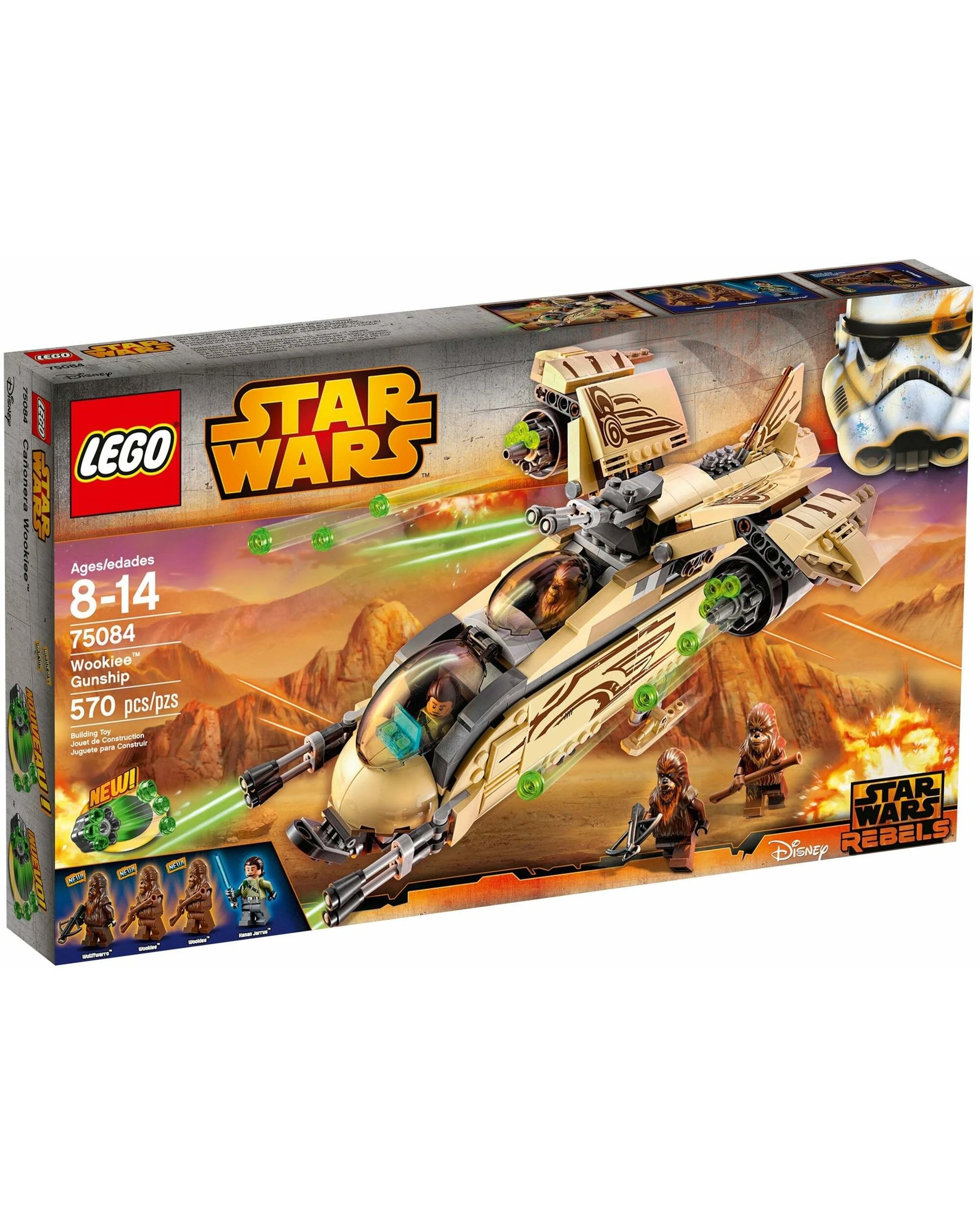1 LEGO 75084 Wookiee Gunship - Star Wars Rebels Set, 1 of 3