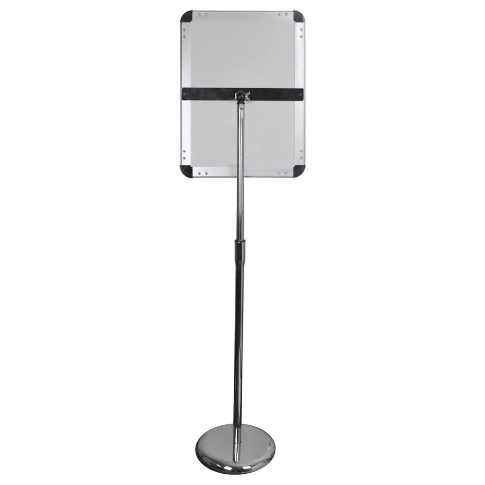 2 Deflecto A3 Premium Snap Frame Foyer Stand Aluminium, 2 of 4
