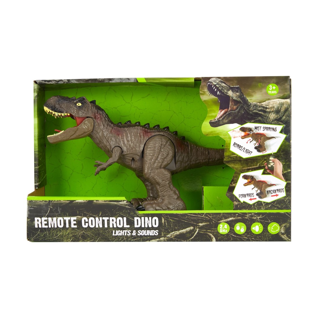 1 2.4GHz Lights & Sounds Remote Control Dino Toy, 1 of 10