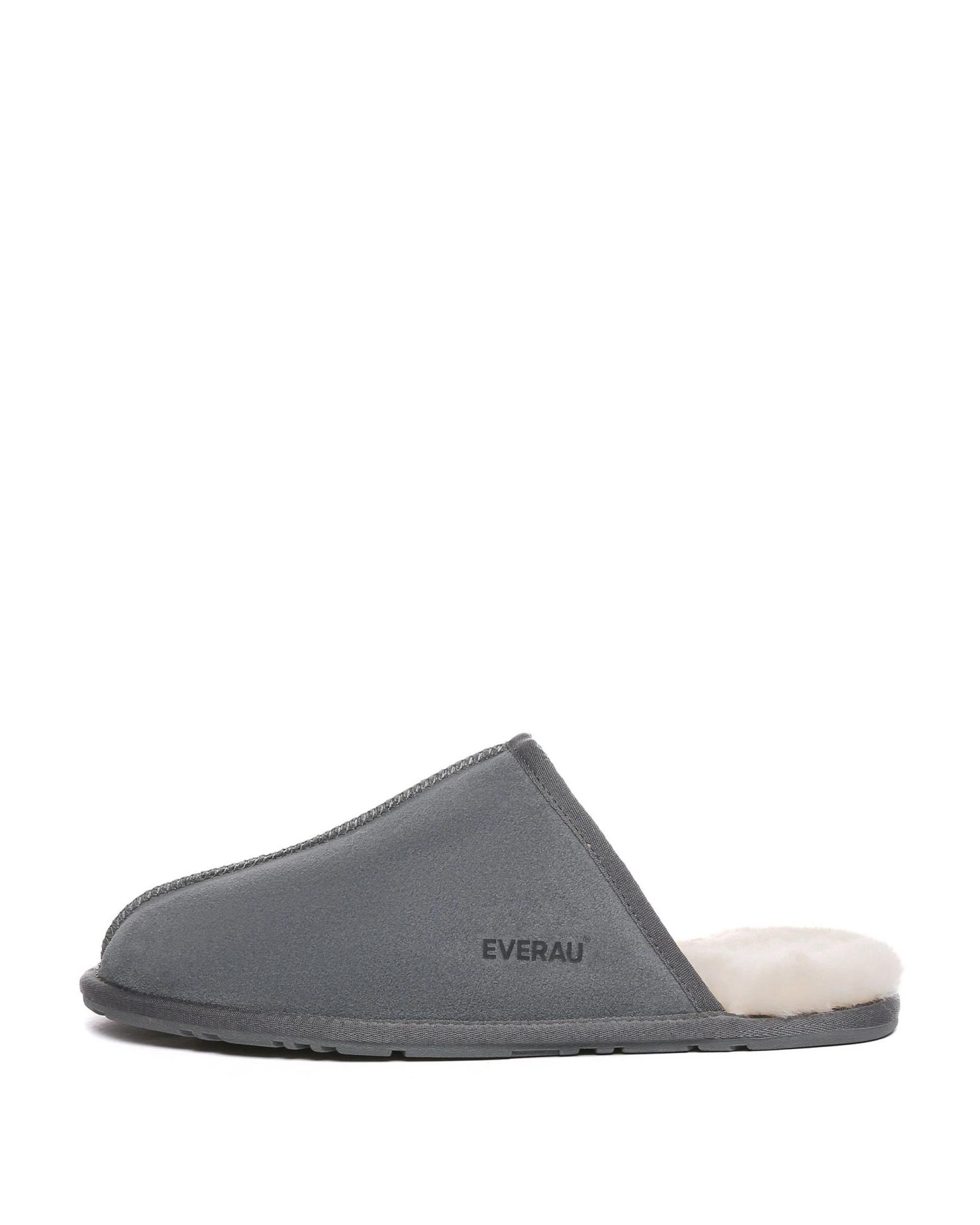 4 Everau Men Bennett UGG Slippers GREY, 4 of 5