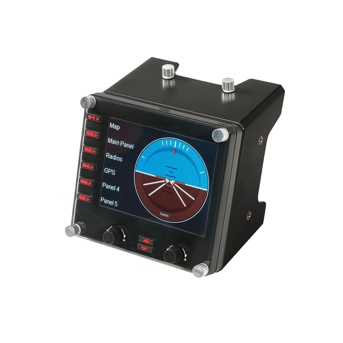 3 Logitech G Flight Instrument Panel - Black, 3 of 4