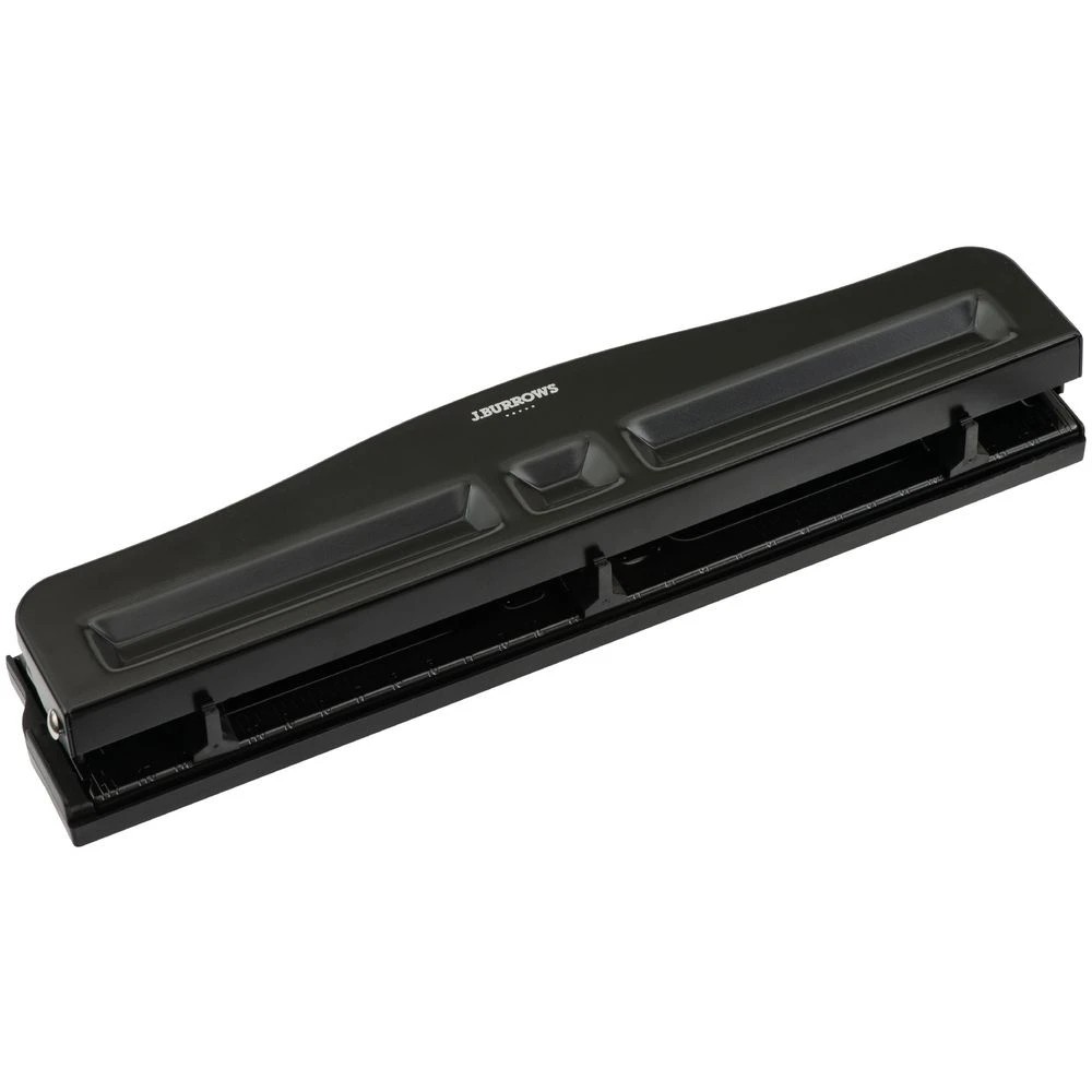 2 J.Burrows 3 Hole Punch Black, 2 of 3