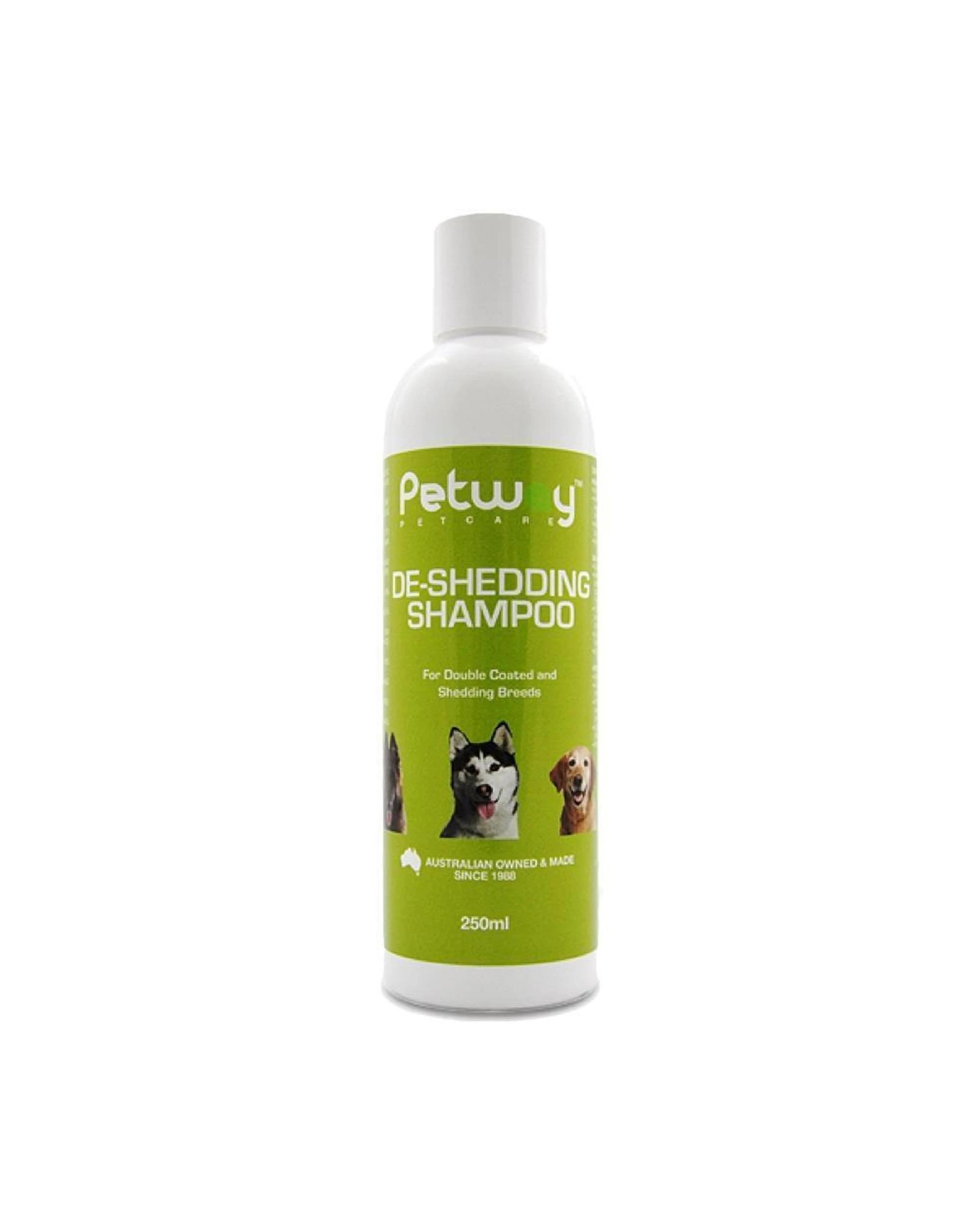 1 Petway Petcare De-Shedding Dog Grooming Shampoo 250ml, 1 of 1