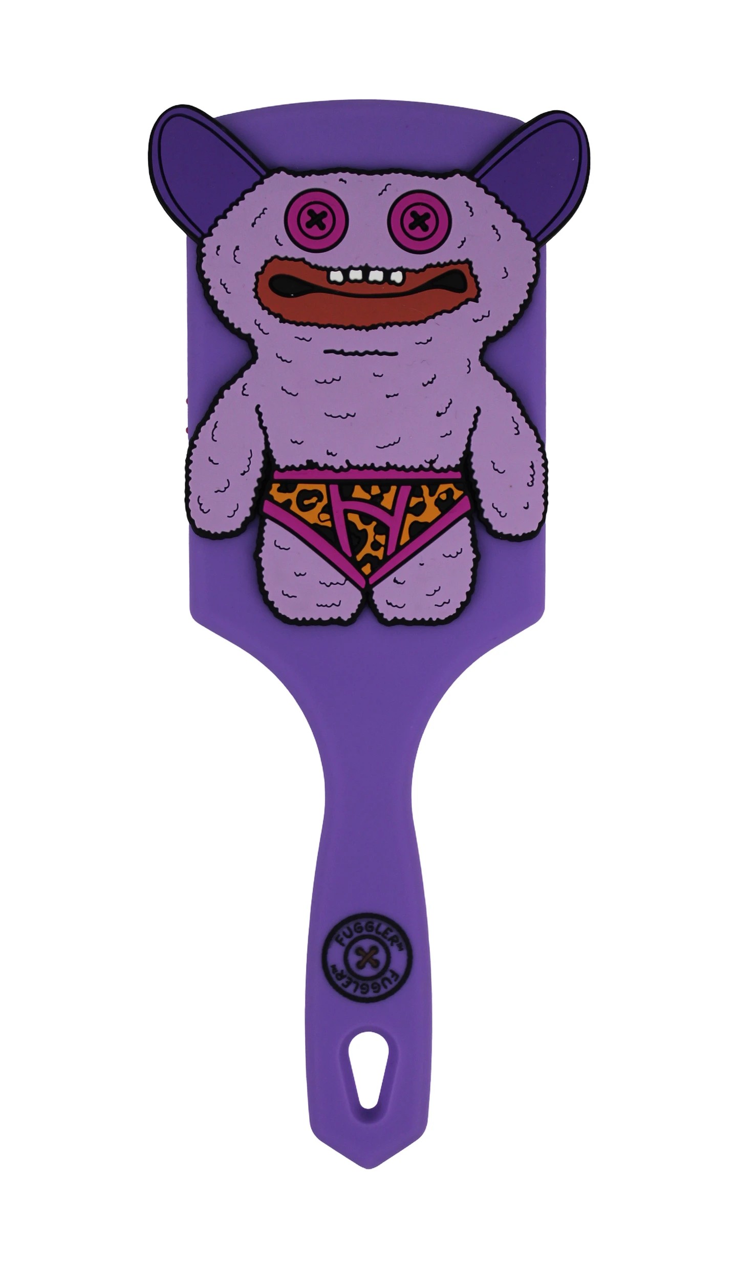 2 Fuggler Paddle Hairbrush - Lilac, 2 of 4