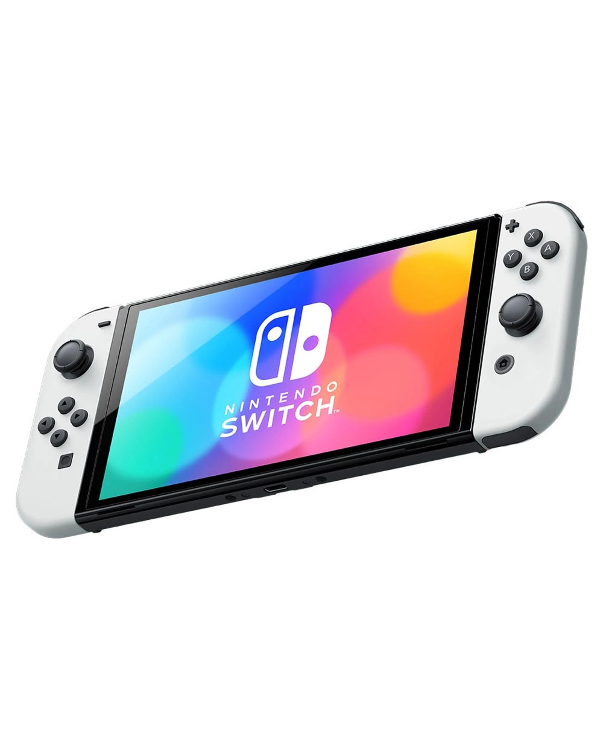 5 Nintendo Switch OLED Model White Console - White, 5 of 7