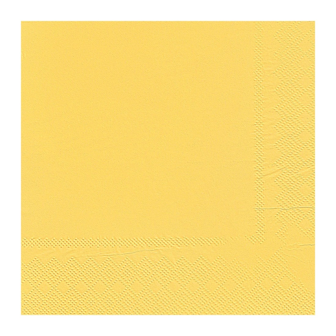 1 Alpen Yellow Cocktail Napkins / Serviettes Bulk Pack of 50, 1 of 1