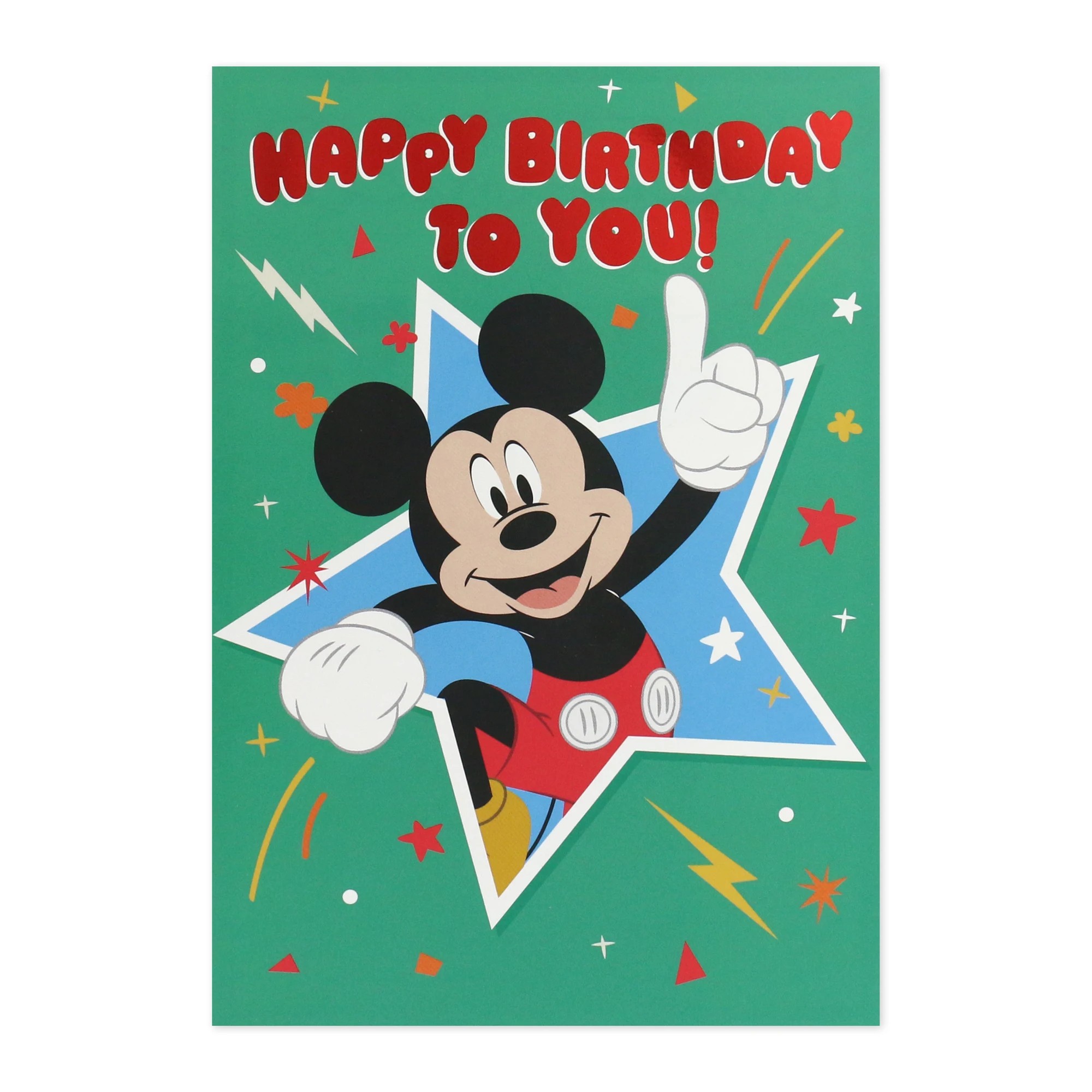 3 Hallmark Interactive Sound Birthday Card - Mickey Mouse, 3 of 4