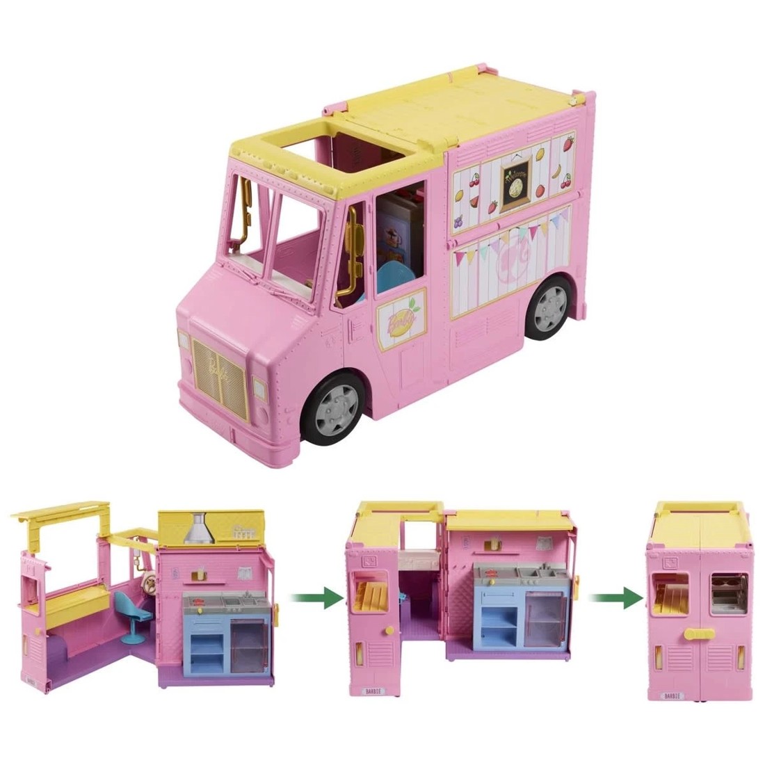 3 Barbie Lemonade Truck Playset, 3 of 6