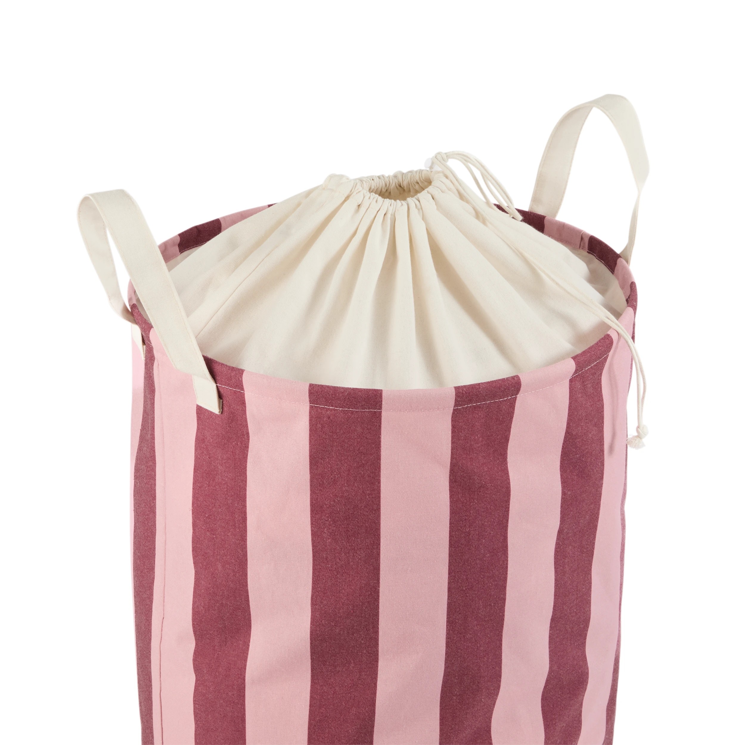 4 Striped Pop Up Laundry Hamper - Red and Pink, 4 of 9