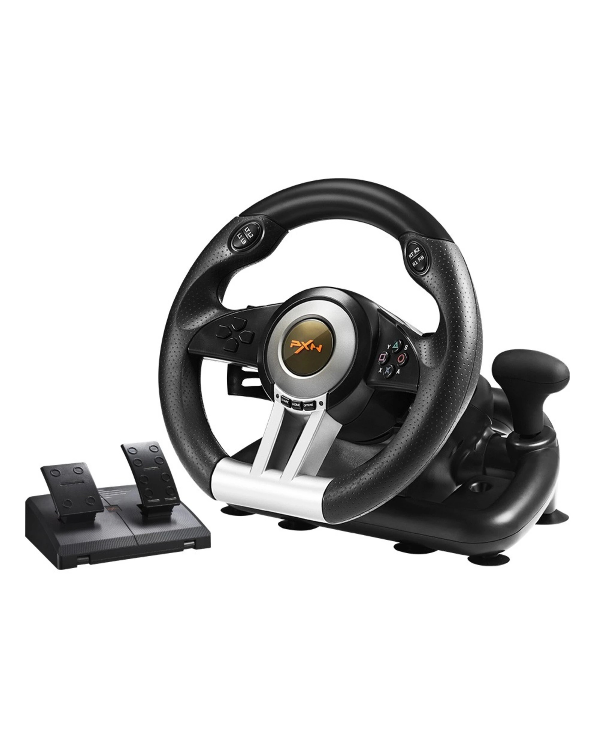 1 PXN - V3 Pro Gaming Racing Wheel - Black, 1 of 5