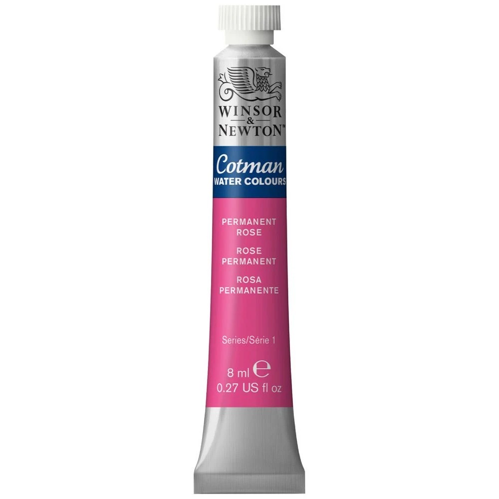 1 Winsor & Newton Cotman Watercolour 8mL Permanent Rose, 1 of 1