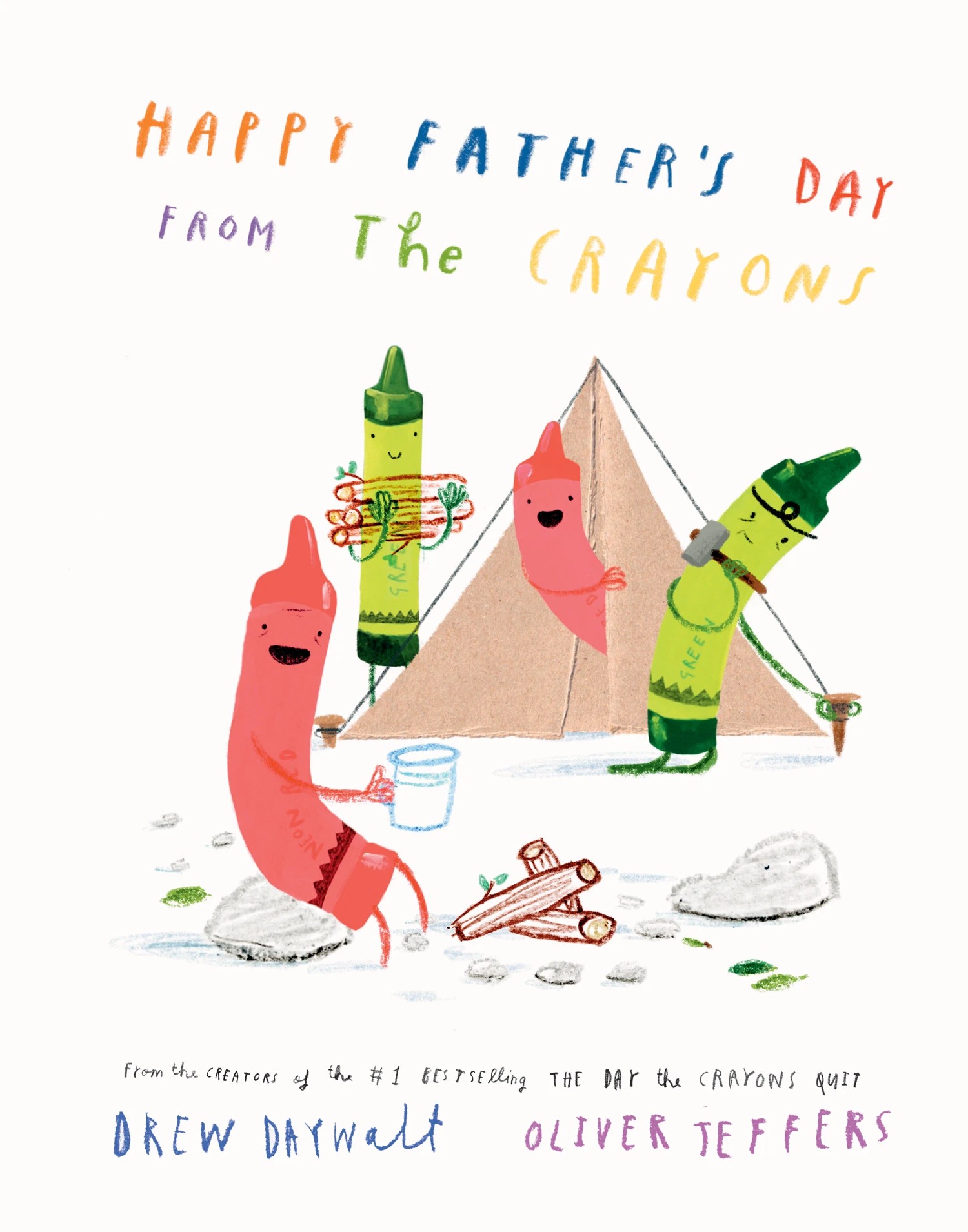 1 Happy Father's Day from the Crayons by Drew Daywalt - Book, 1 of 1