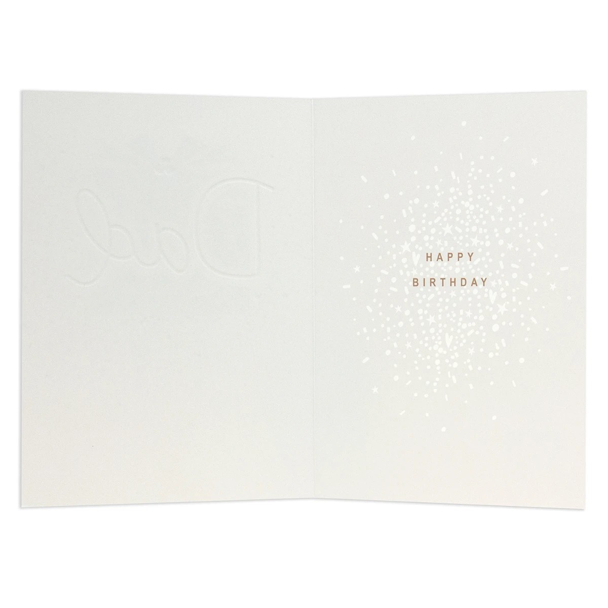 2 Connections from Hallmark Birthday Card -  Dad Foil Present, 2 of 3