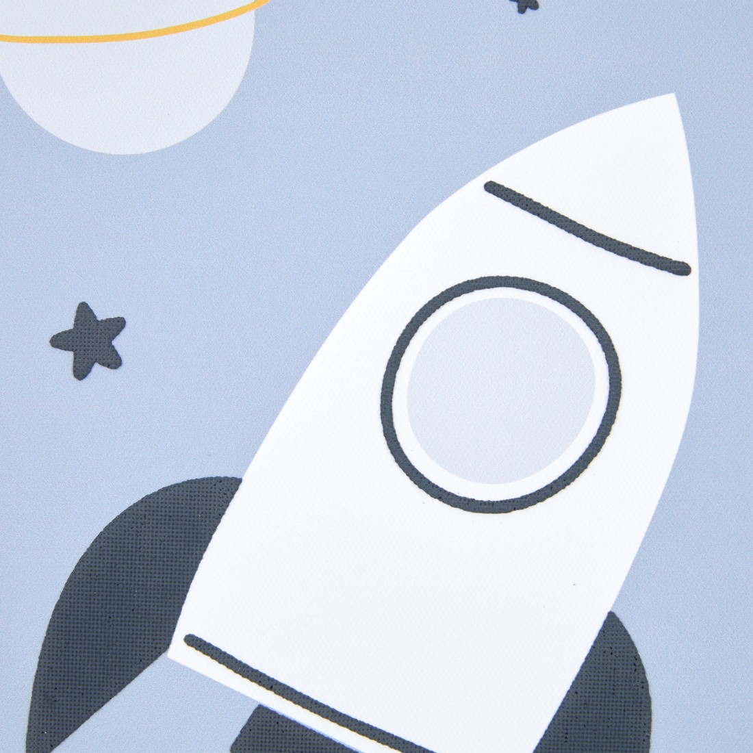 3 3 Pack Nursery Framed Canvas - Space, 3 of 6