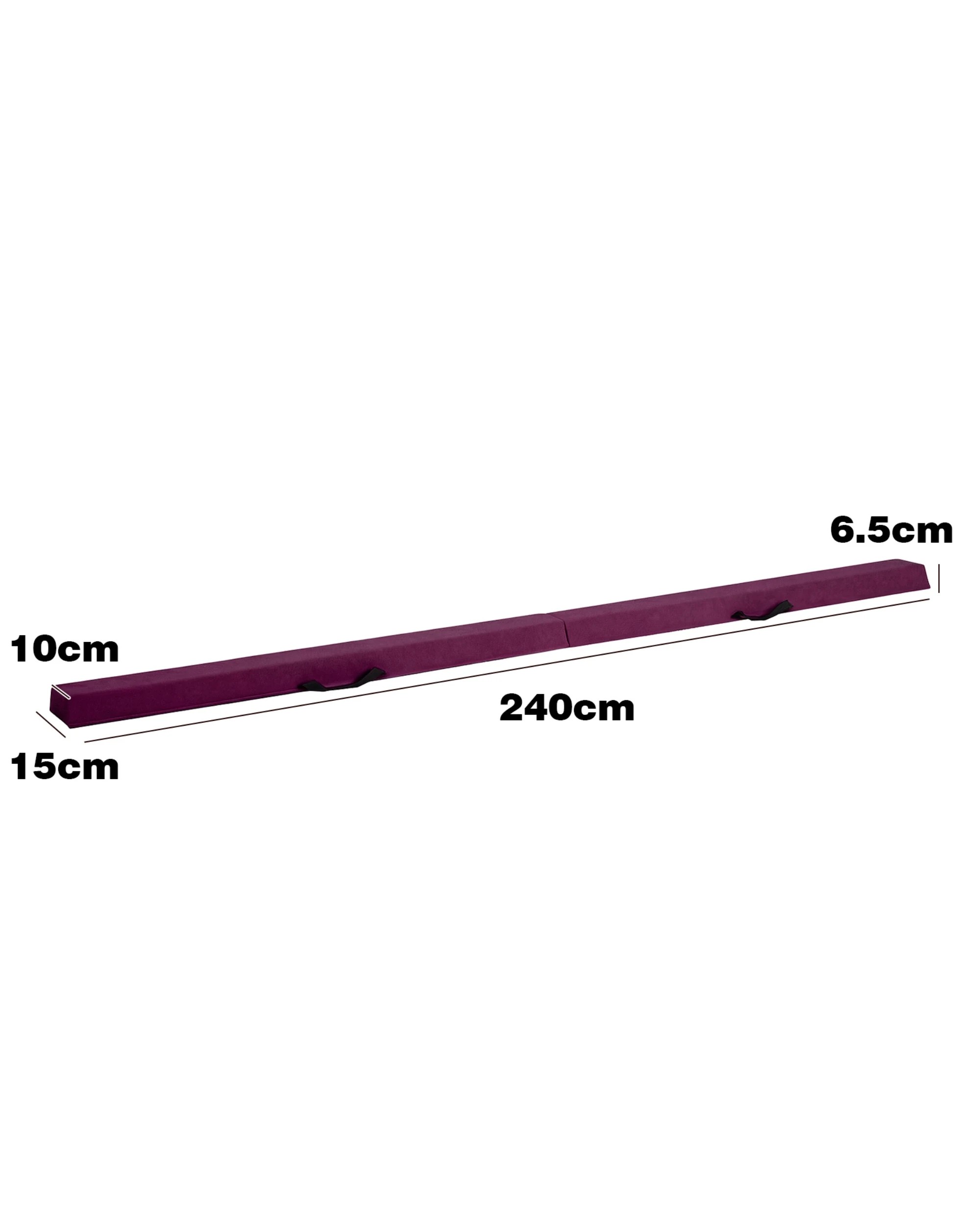 8 Advwin 2.4m Folding Balance Beam - Purple, 8 of 8