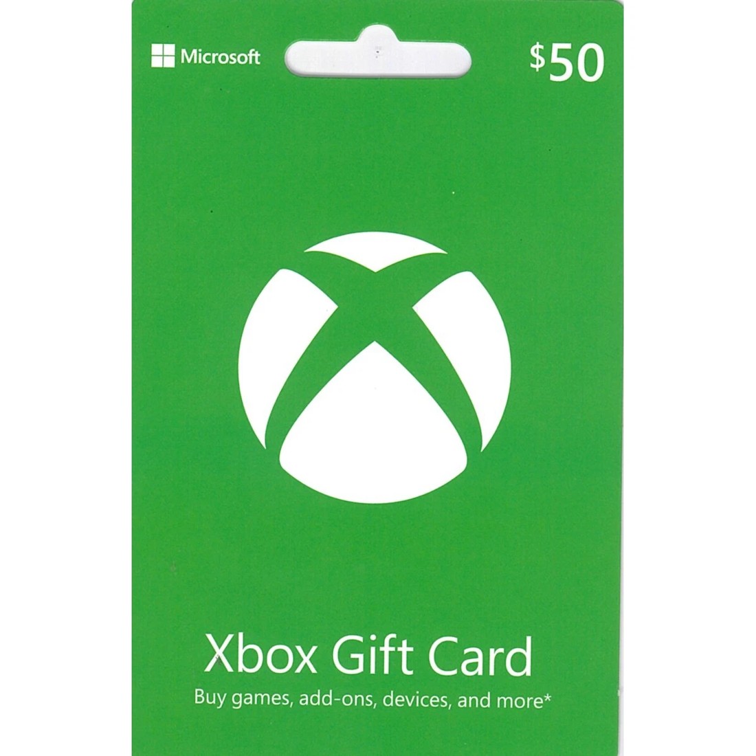 1 Microsoft Xbox $50 Gift Card, 1 of 1