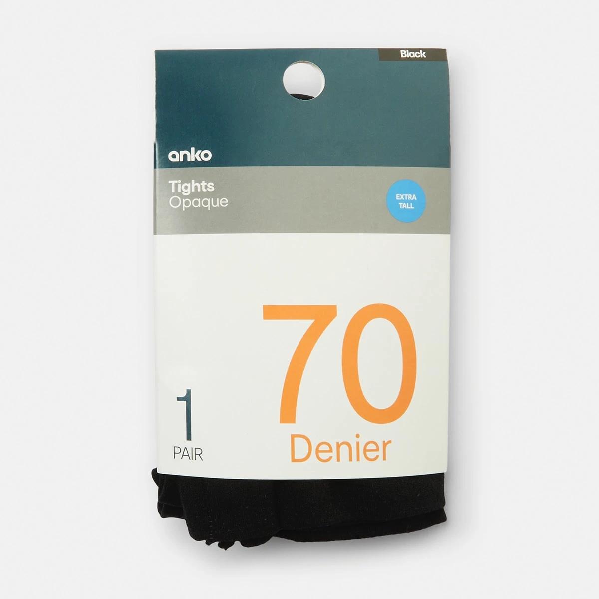 5 70 Denier Opaque Tights BLACK, 5 of 5
