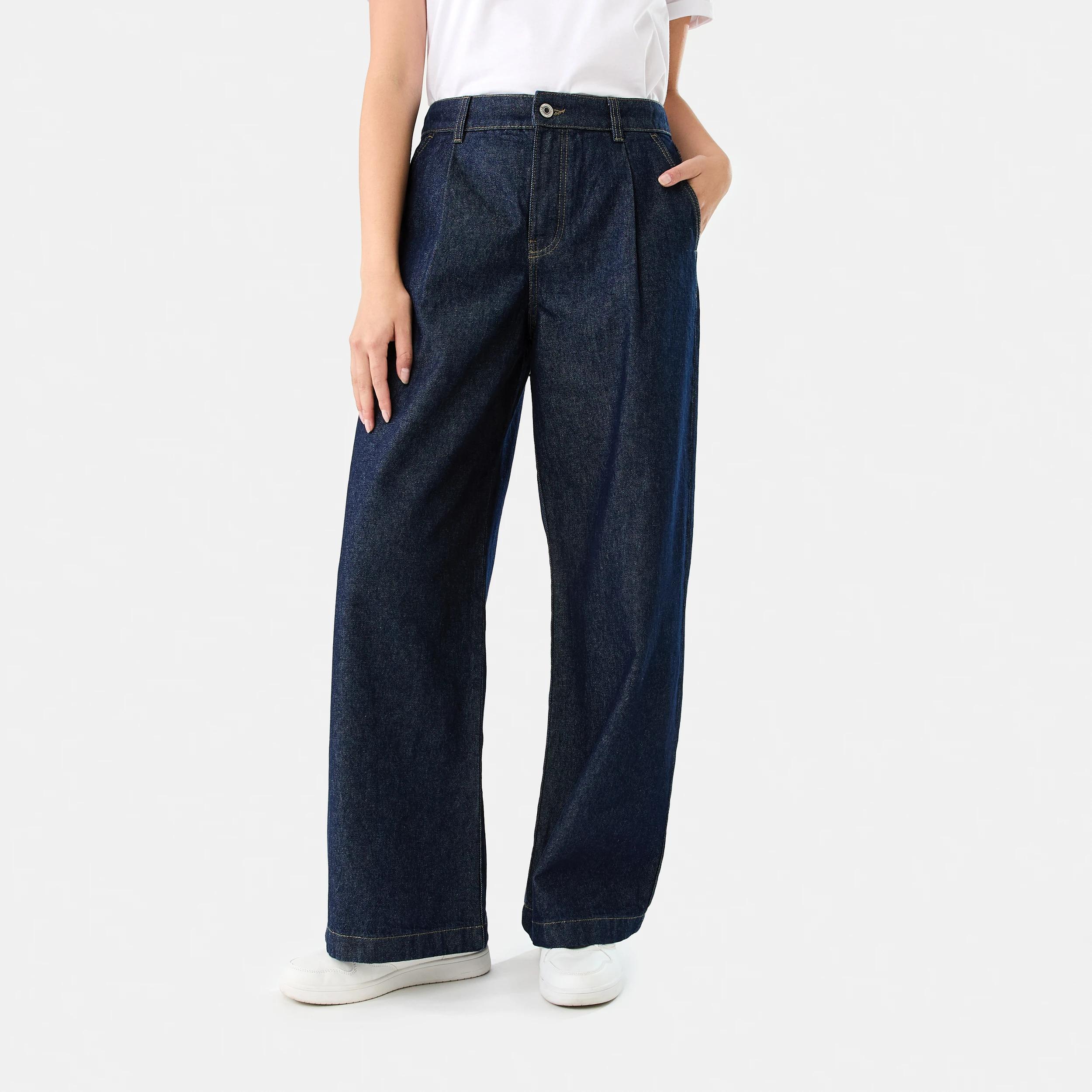 1 Pleat Front Jeans INDIGO, 1 of 9