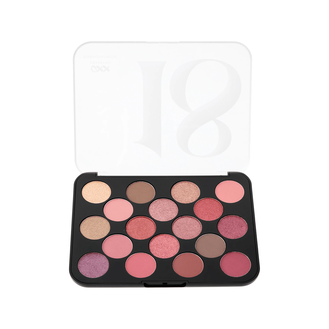 2 OXX Cosmetics 18 Shades Eyeshadow Palette - Cherry, 2 of 6