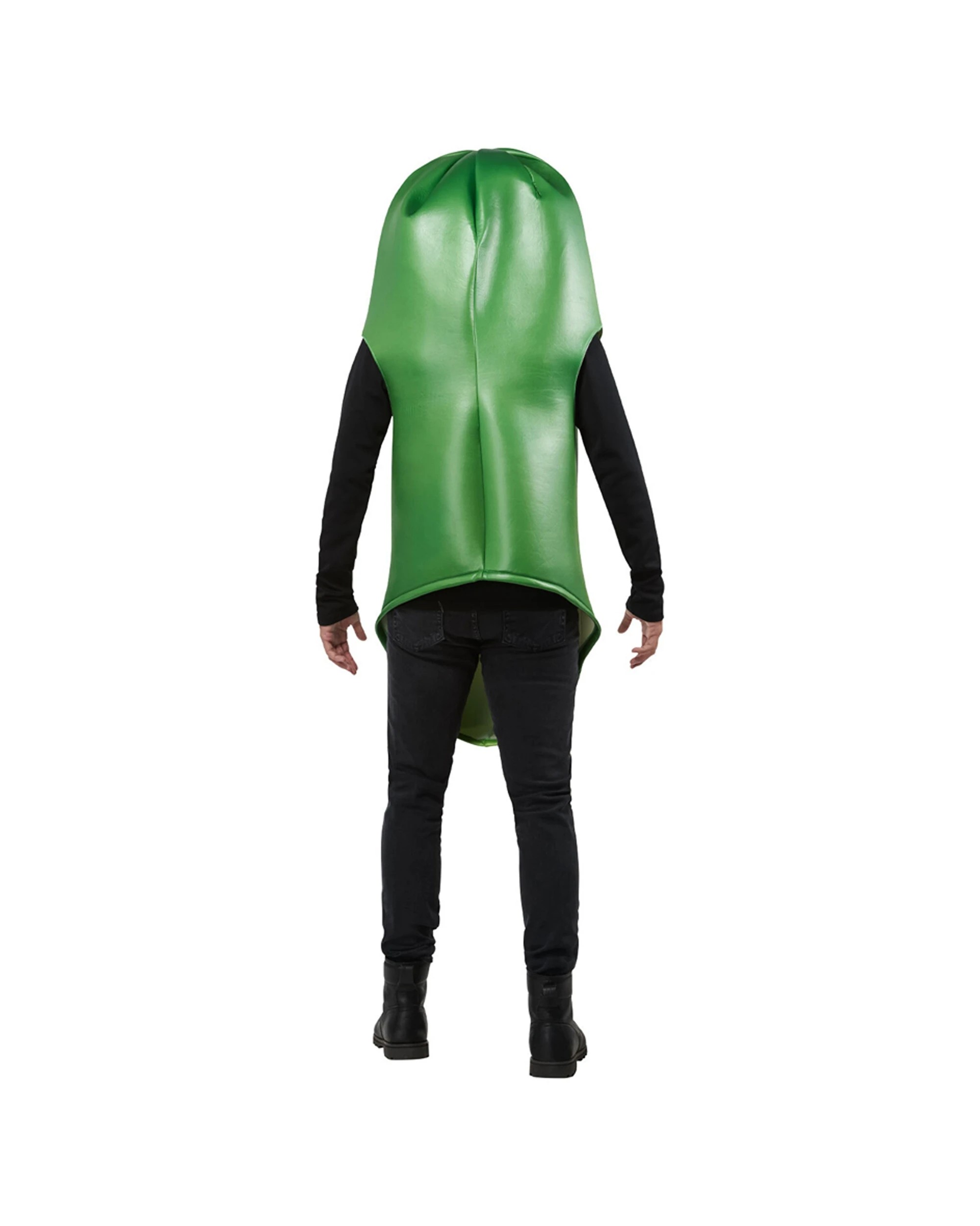 2 Rick And Morty Pickle Rick Adult One Size Costume Party Dress Up Halloween - Green, 2 of 3
