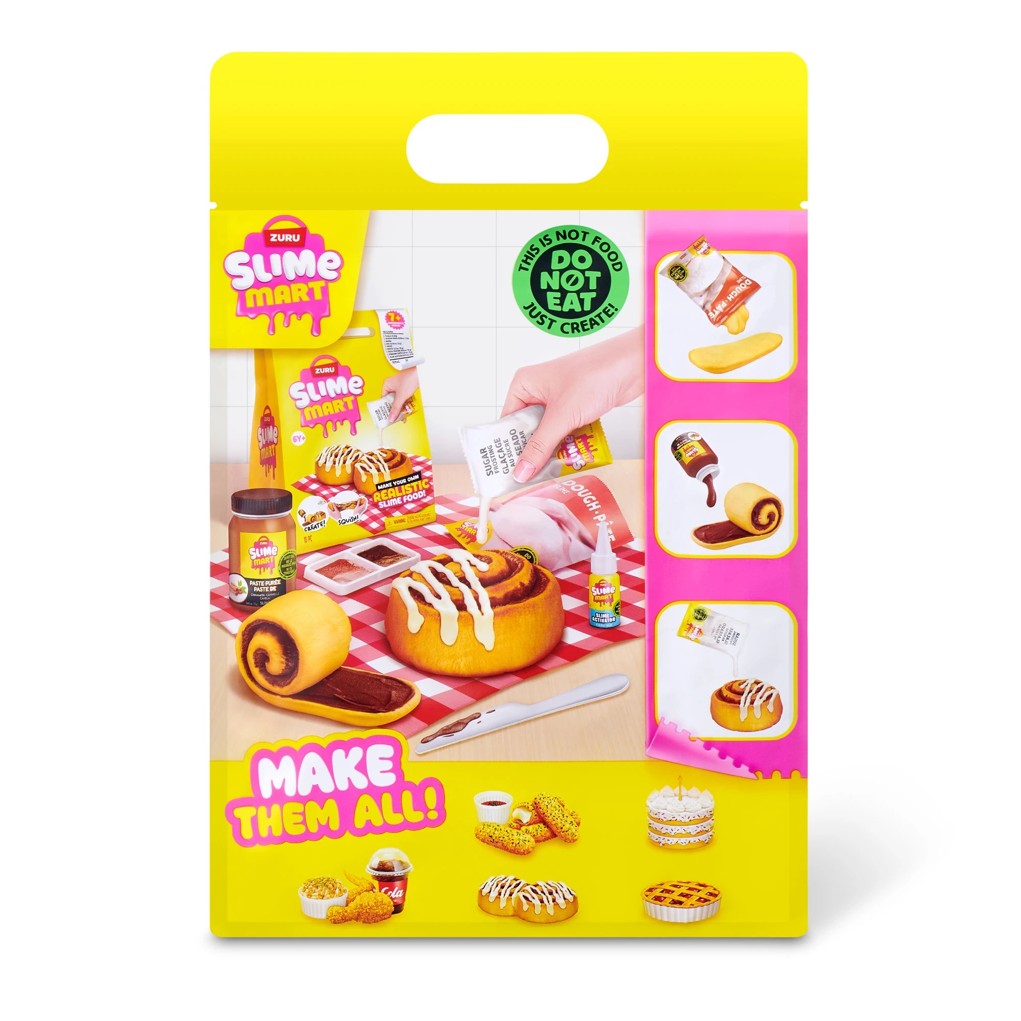 10 Zuru Slime Mart Shopping Bag Cinnamon Rolls Kit, 10 of 10