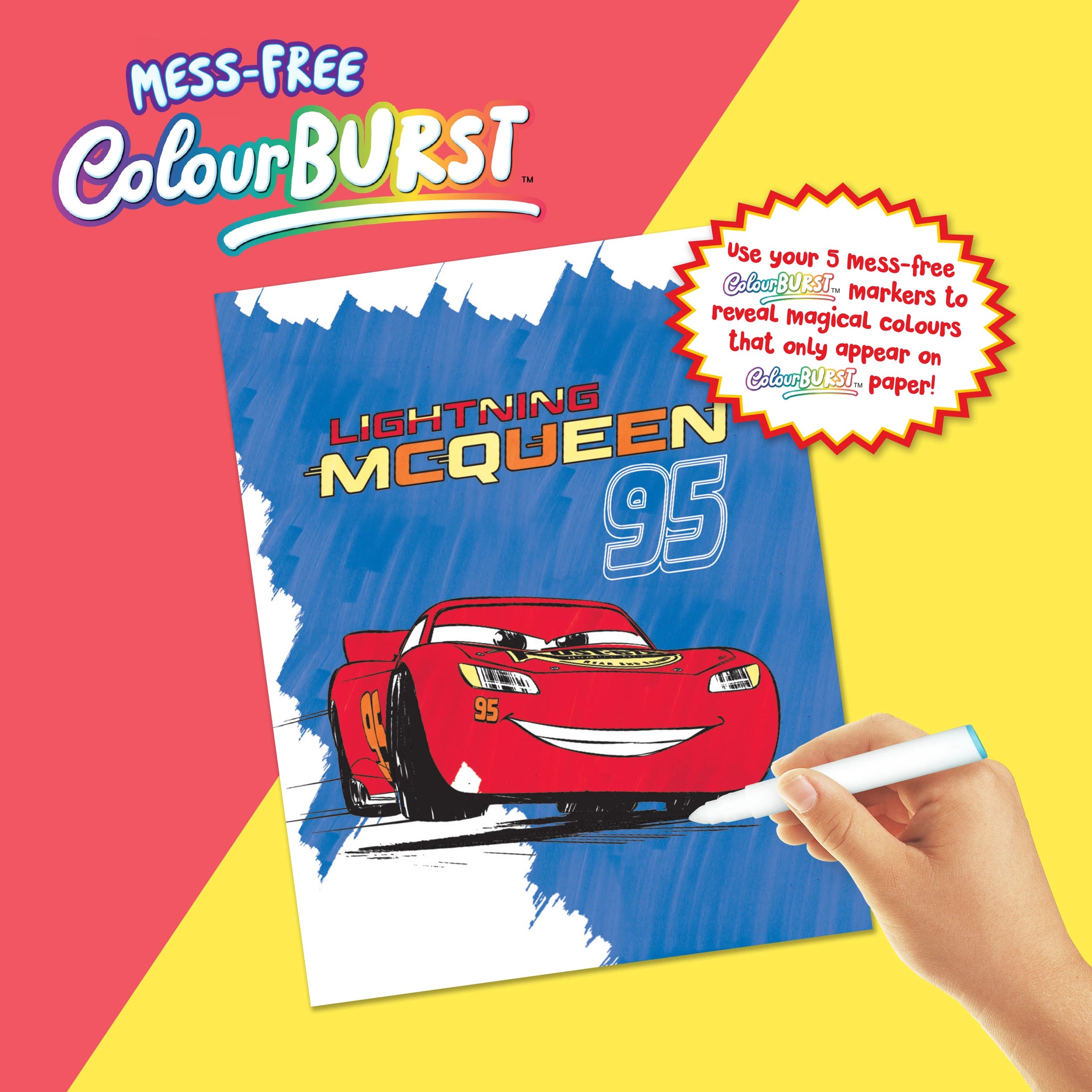 4 INKredibles Disney Pixar Cars Mess Free Activity Kit - Book, 4 of 9