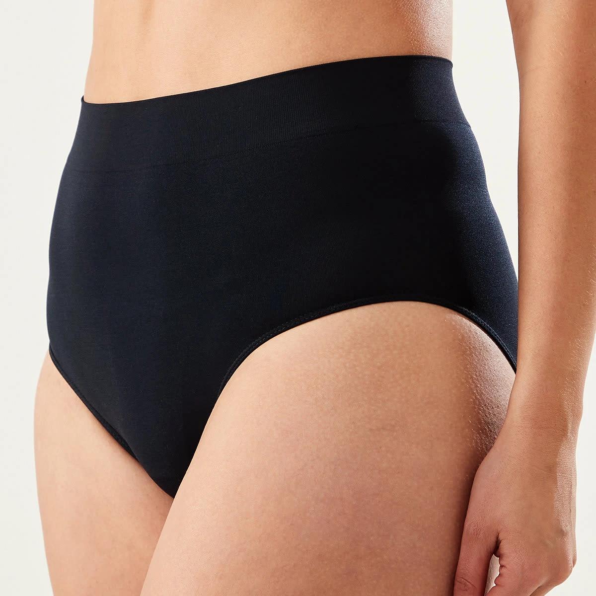 6 3 Pack Ultra Smooth Seamfree Full Briefs VIOLET CREAM PURPLE, TAN, MIDNIGHT INK, 6 of 9