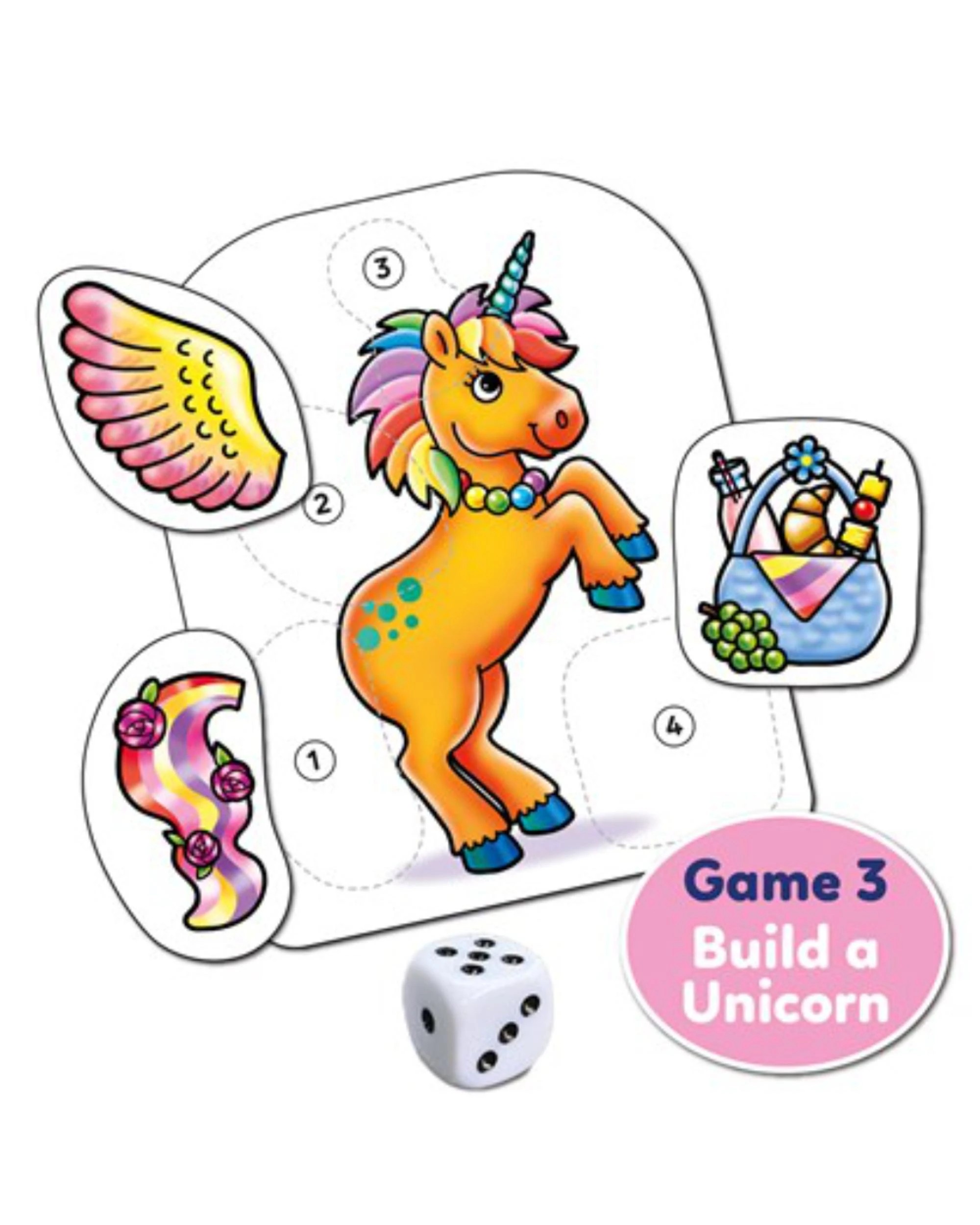 4 Orchard Toys Unicorn Fun! Game, 4 of 5