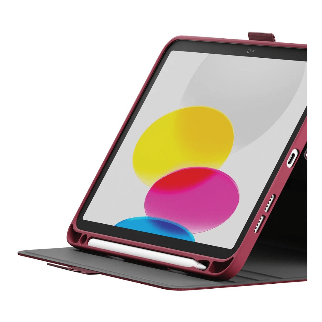 2 Cygnett Slimline TekView Case iPad 10.9" 10th Gen/A16 Cherry, 2 of 6