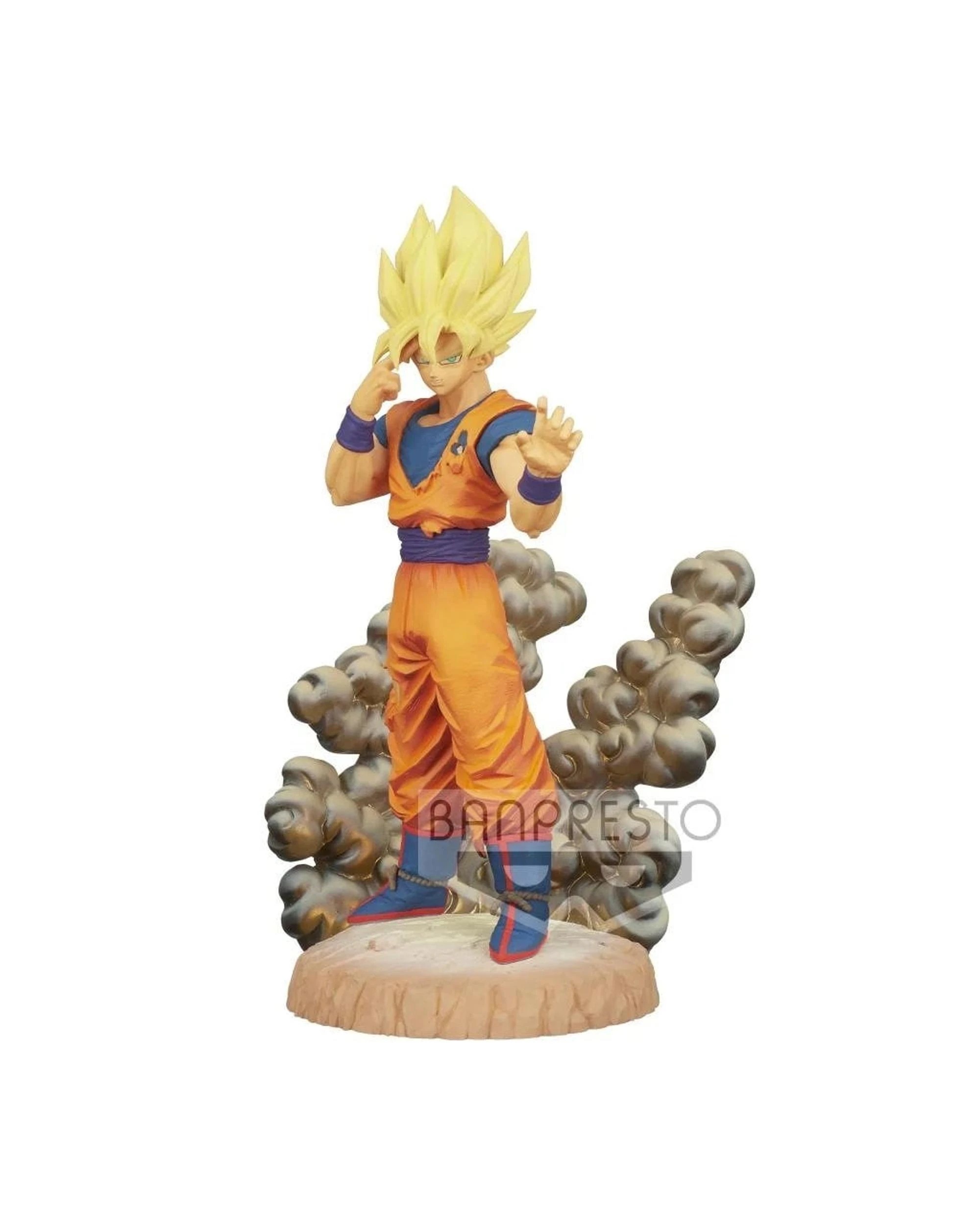 1 Banpresto Dragon Ball Z History Box Vol 2 Super Saiyan Goku Figure, 1 of 3
