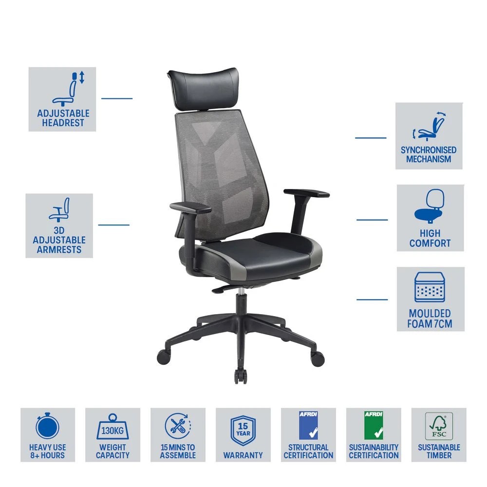 2 Pago Pinnacle Ergonomic Gaming Chair Ergonomic Chairs and Desk Chairs, 2 of 10