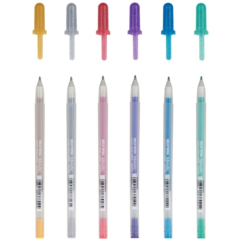2 Sakura Gelly Roll Pen Metallic 6 Pack, 2 of 3