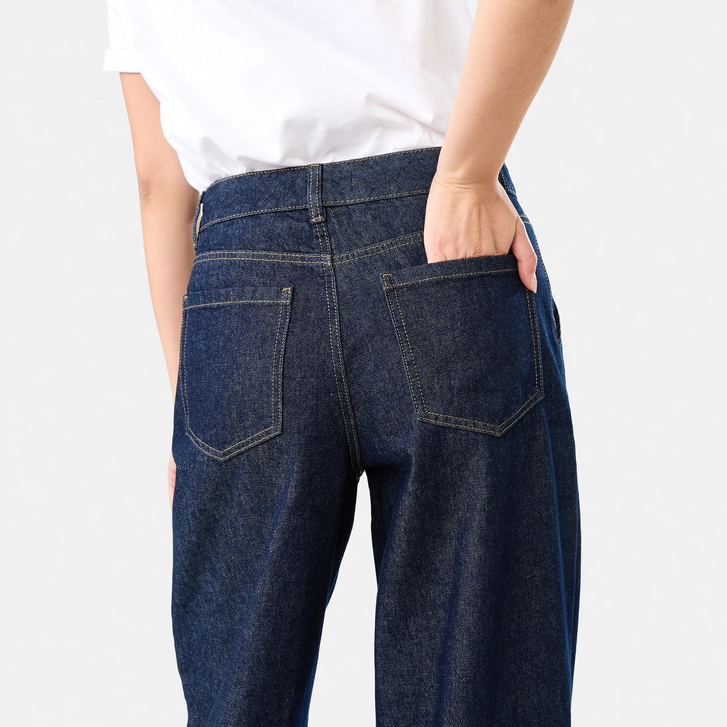 8 Pleat Front Jeans INDIGO, 8 of 9