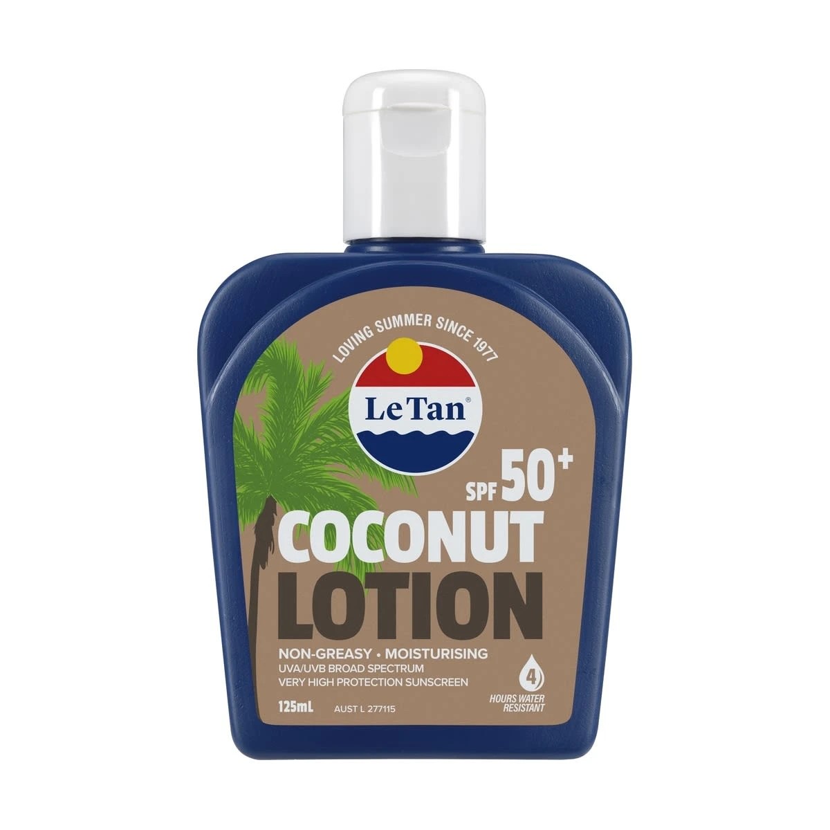 1 Le Tan SPF50+ Lotion 125ml - Coconut Fragrance