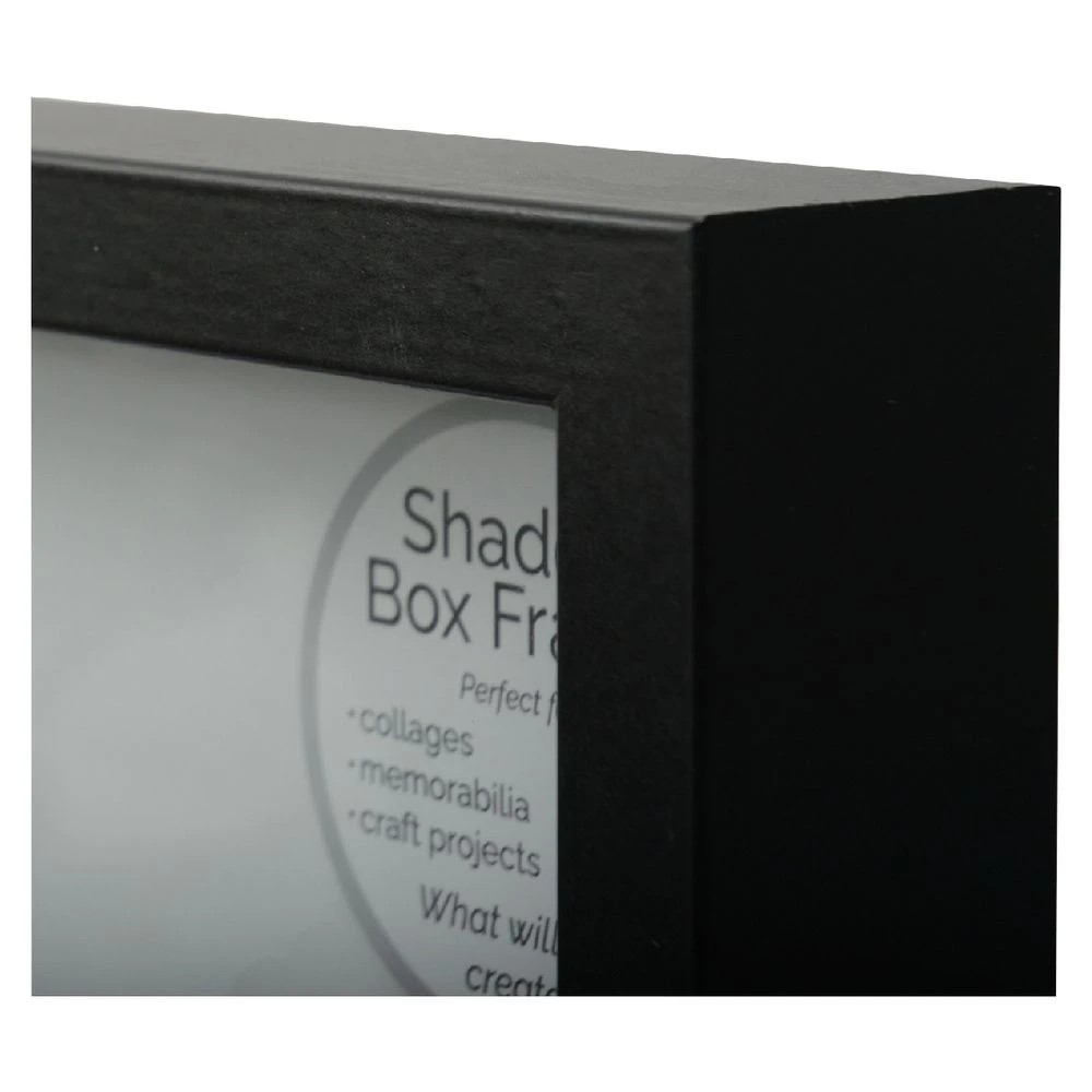 2 Hampton 12x12" Shadow Box Black, 2 of 4