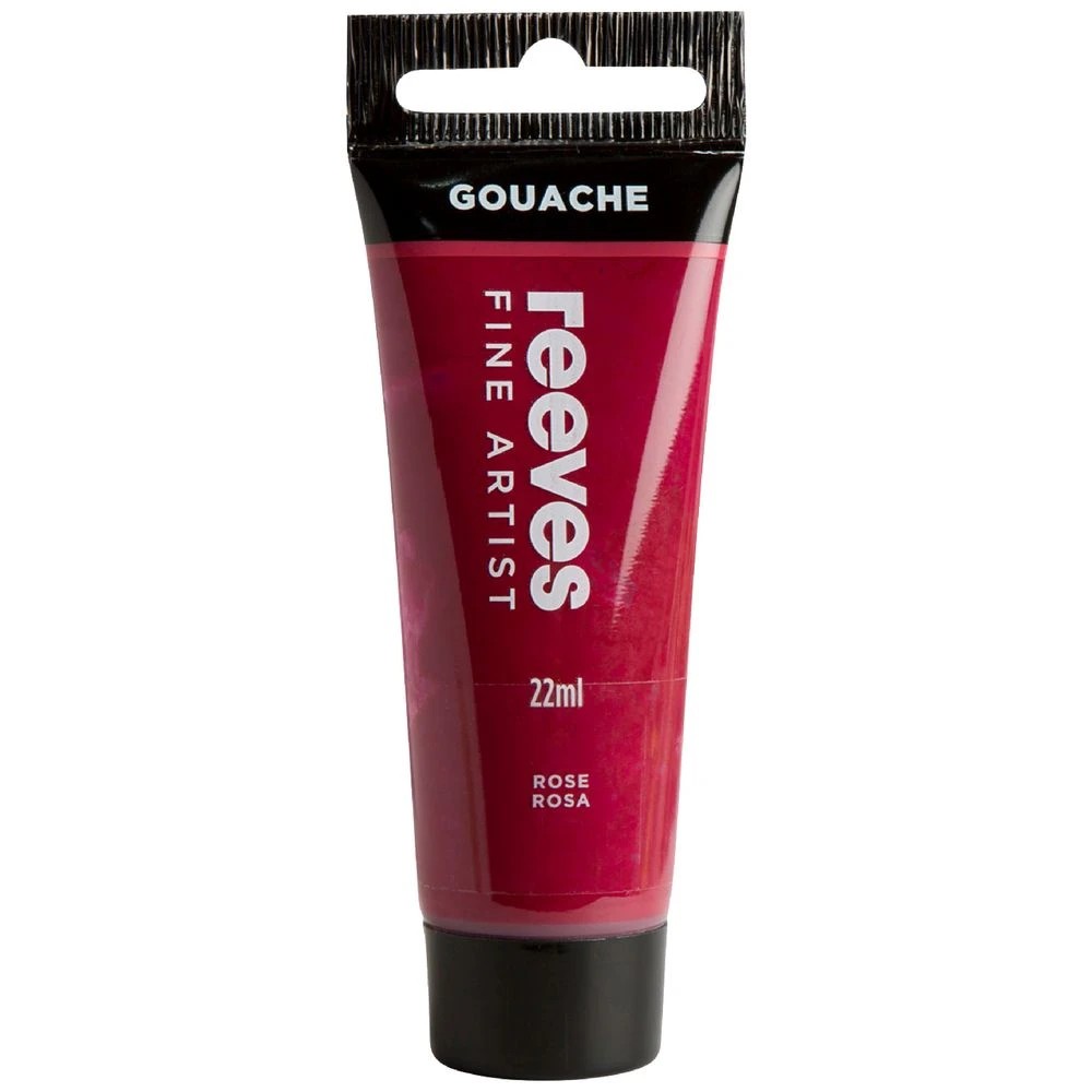 1 Reeves Gouache Paint 22mL Rose, 1 of 1