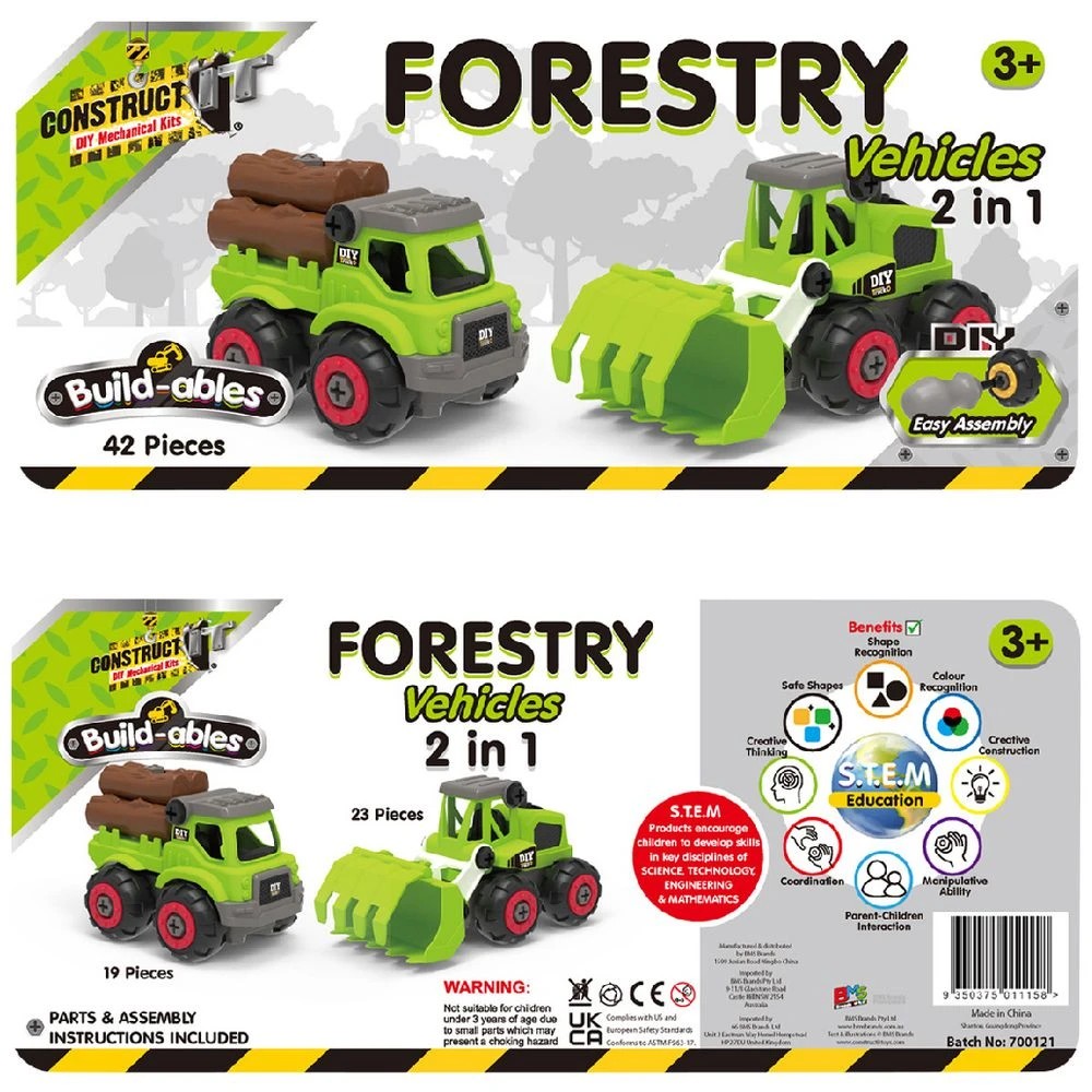 7 Construct It Build-ables 2-in-1 Forestry Set, 7 of 7