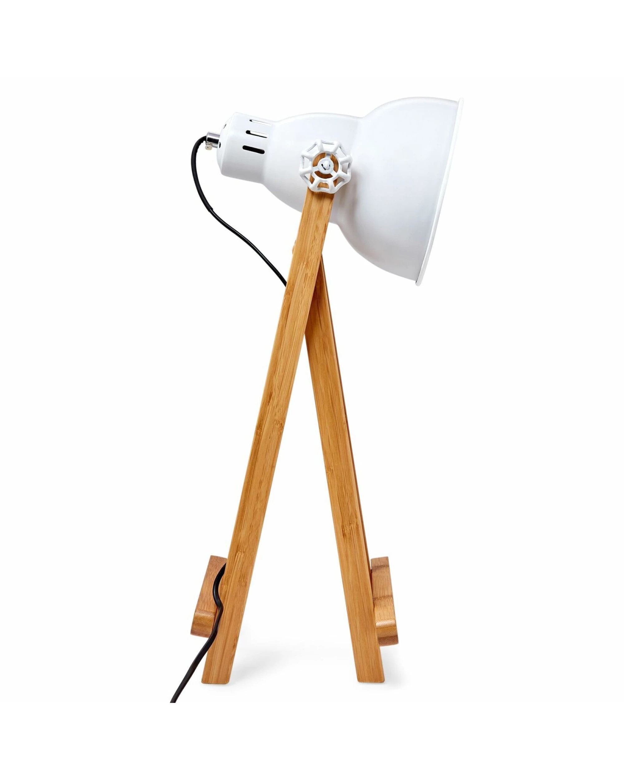 5 BR Home Bamboo Easel Table Lamp for Bedroom or Office, 5 of 8