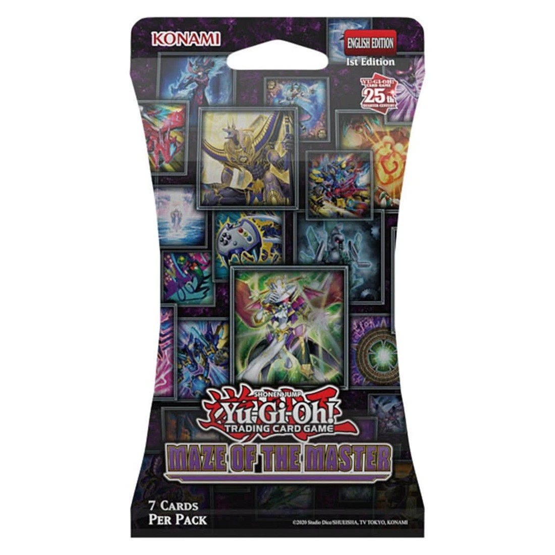 1 Konami Shonen Jump Yu-Gi-Oh! Trading Card Game: Maze of the Master Blister Pack, 1 of 3