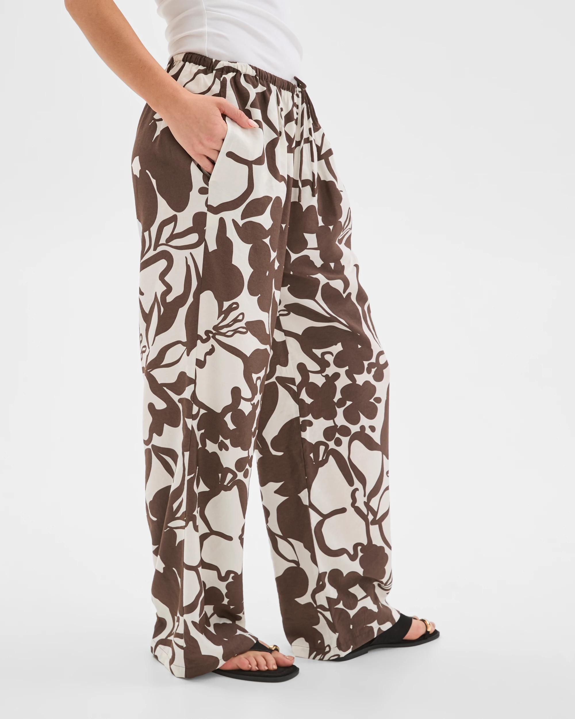 4 Lily Loves Wide Leg Pants ABSTRACT, 4 of 6