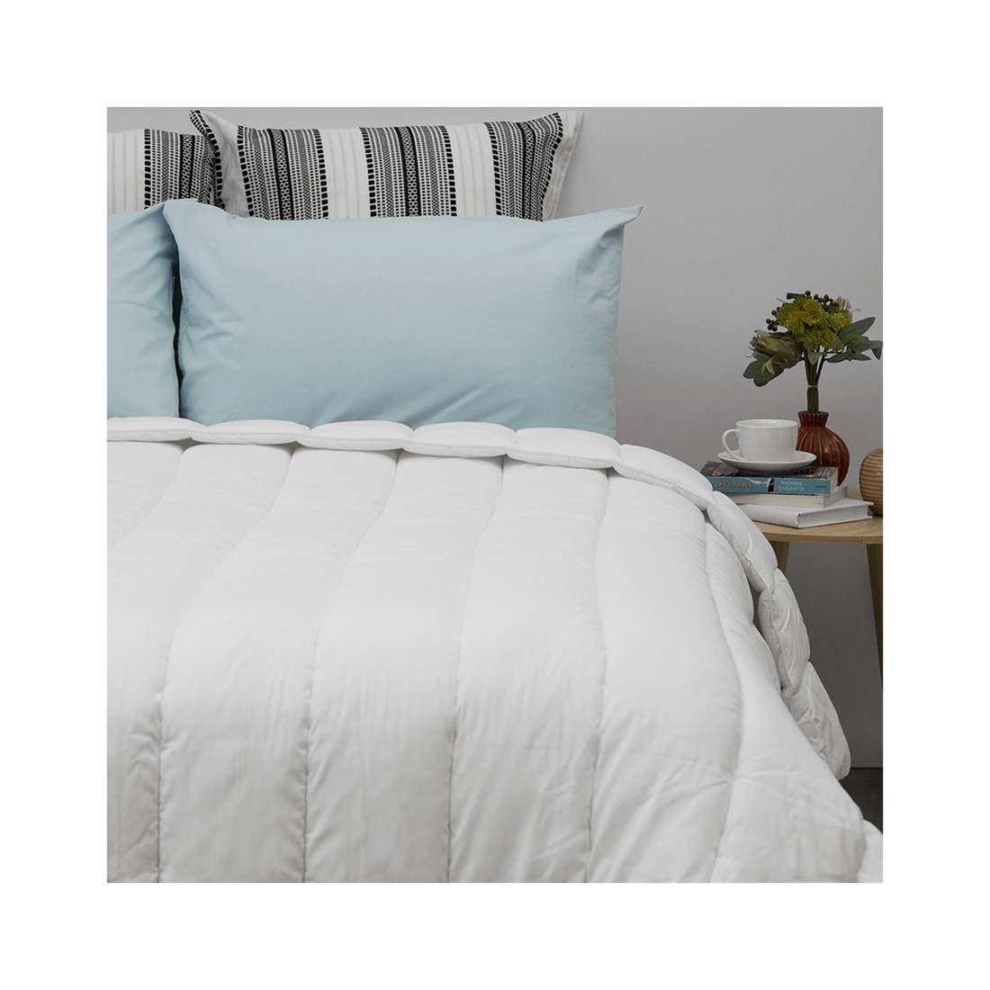 4 Tontine Australian Wool Quilt All Seasons King Bed
 - King Bed
 - White, 4 of 5