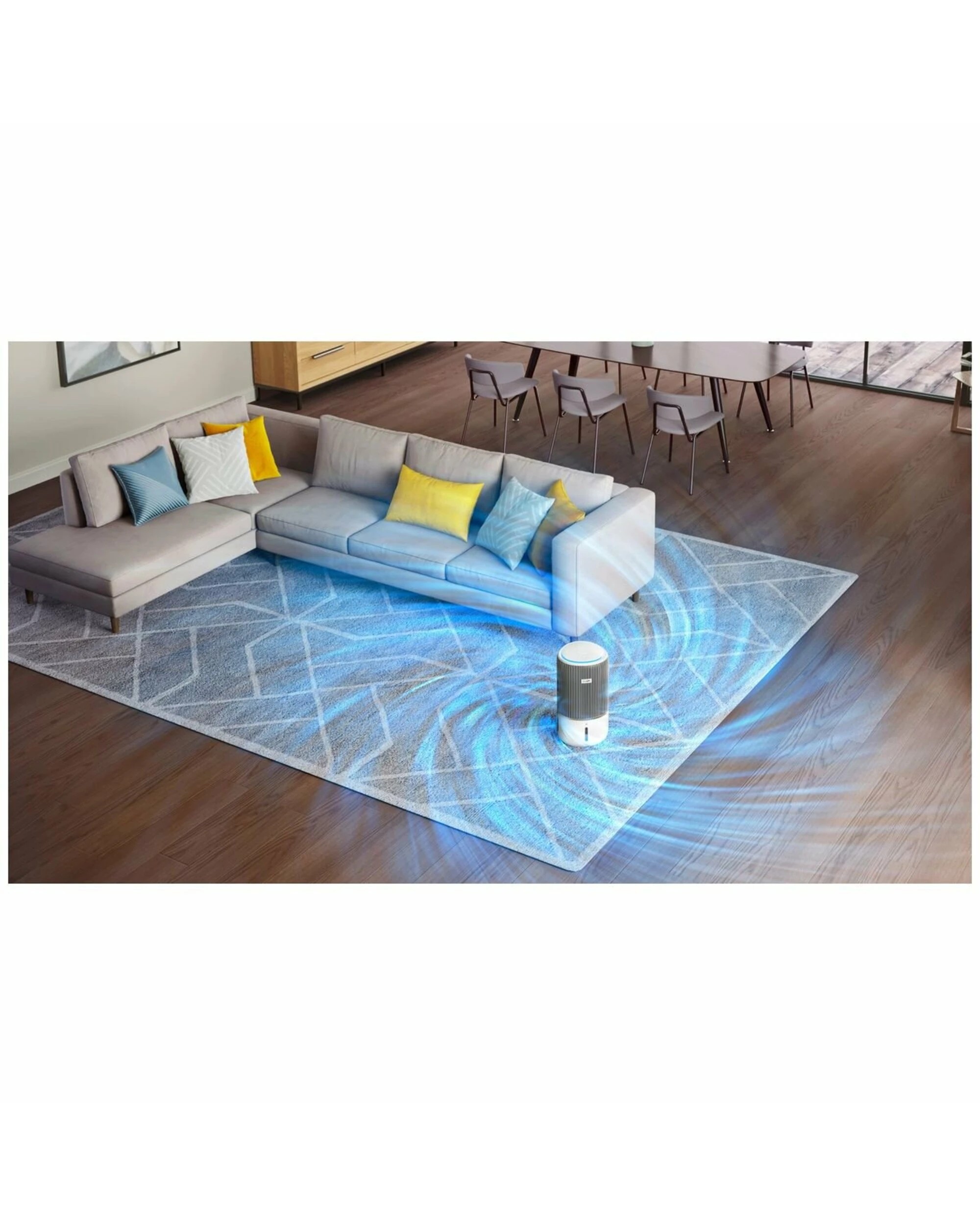 4 Philips 2in1 Purifier & Humidifier White, 4 of 5