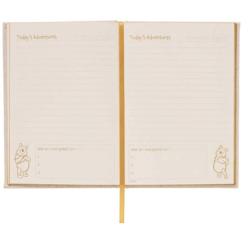 4 Disney Winnie the Pooh A5 Linen Notebook 192 Pages, 4 of 4