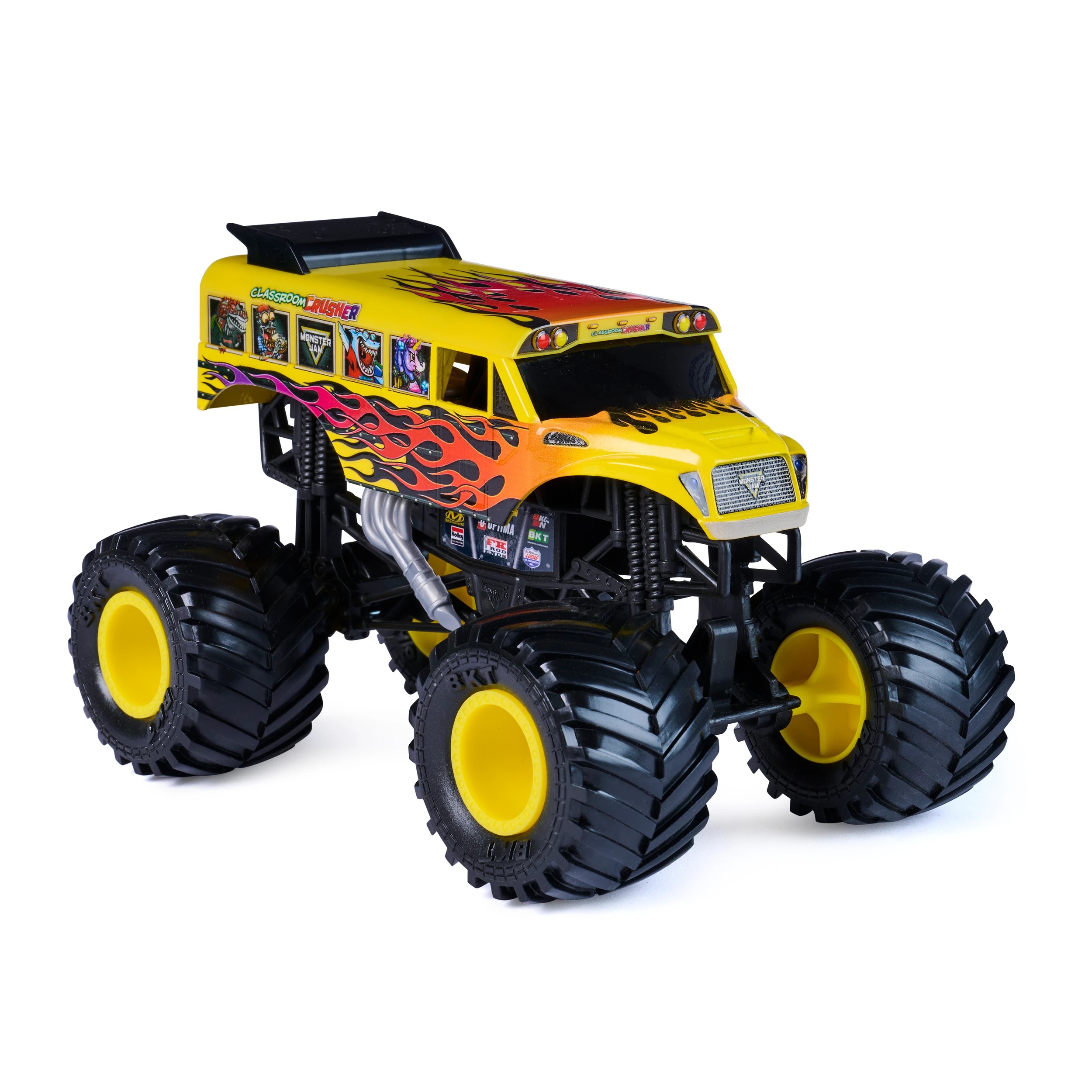 6 Monster Jam 1:24 Die Cast Monster Truck - Assorted, 6 of 10