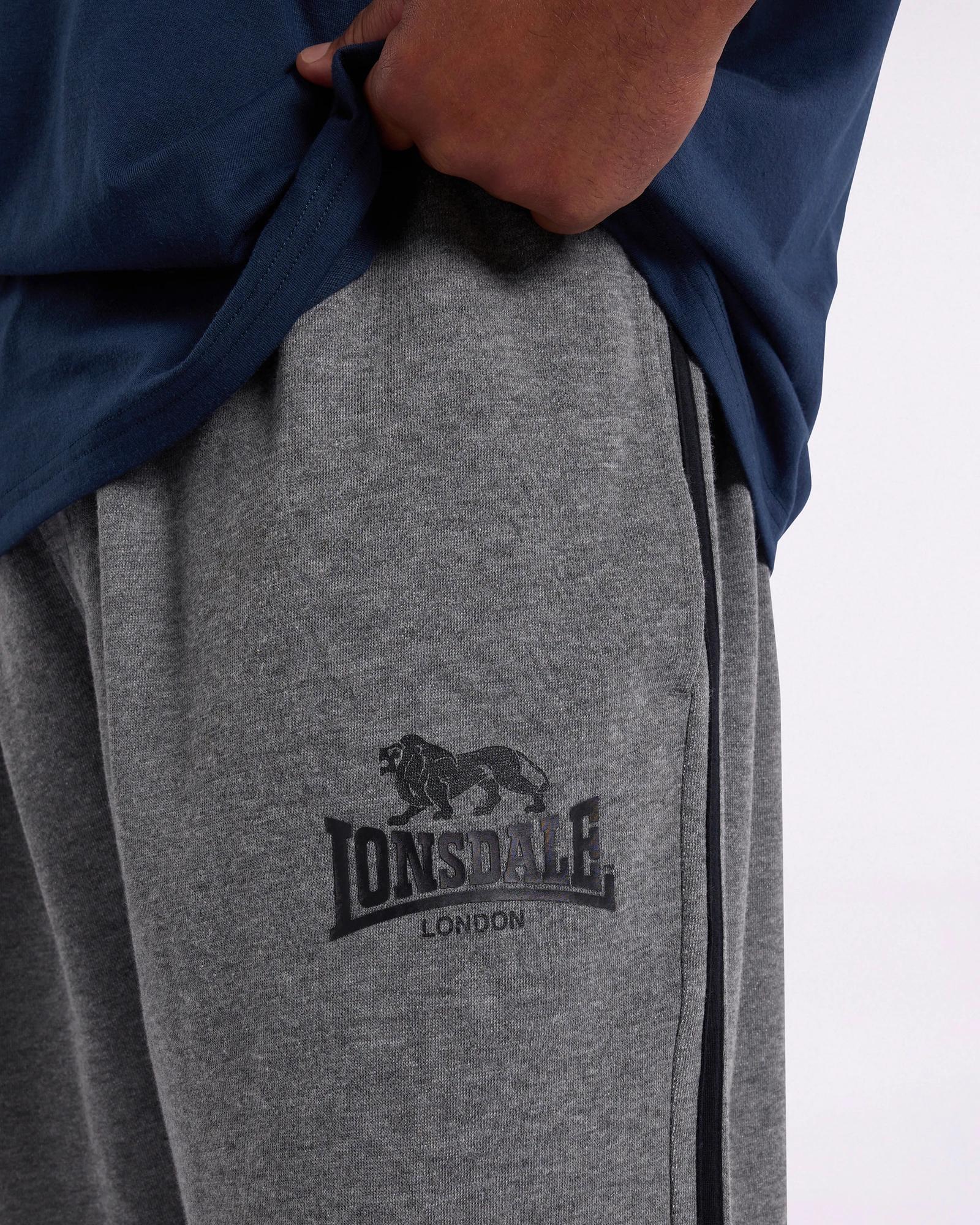 3 Lonsdale London Plus Size London Shorts - Lonsdale GREY MARLE, 3 of 5