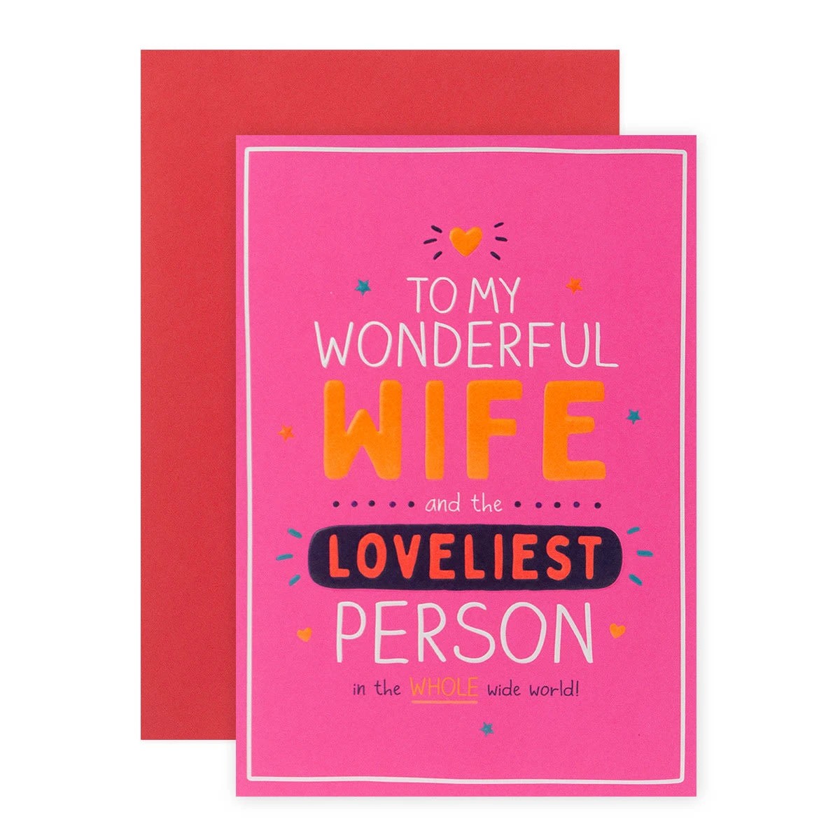 1 Hallmark Happy Jackson Valentine's Day Card for Wife - Loveliest Person, 1 of 3