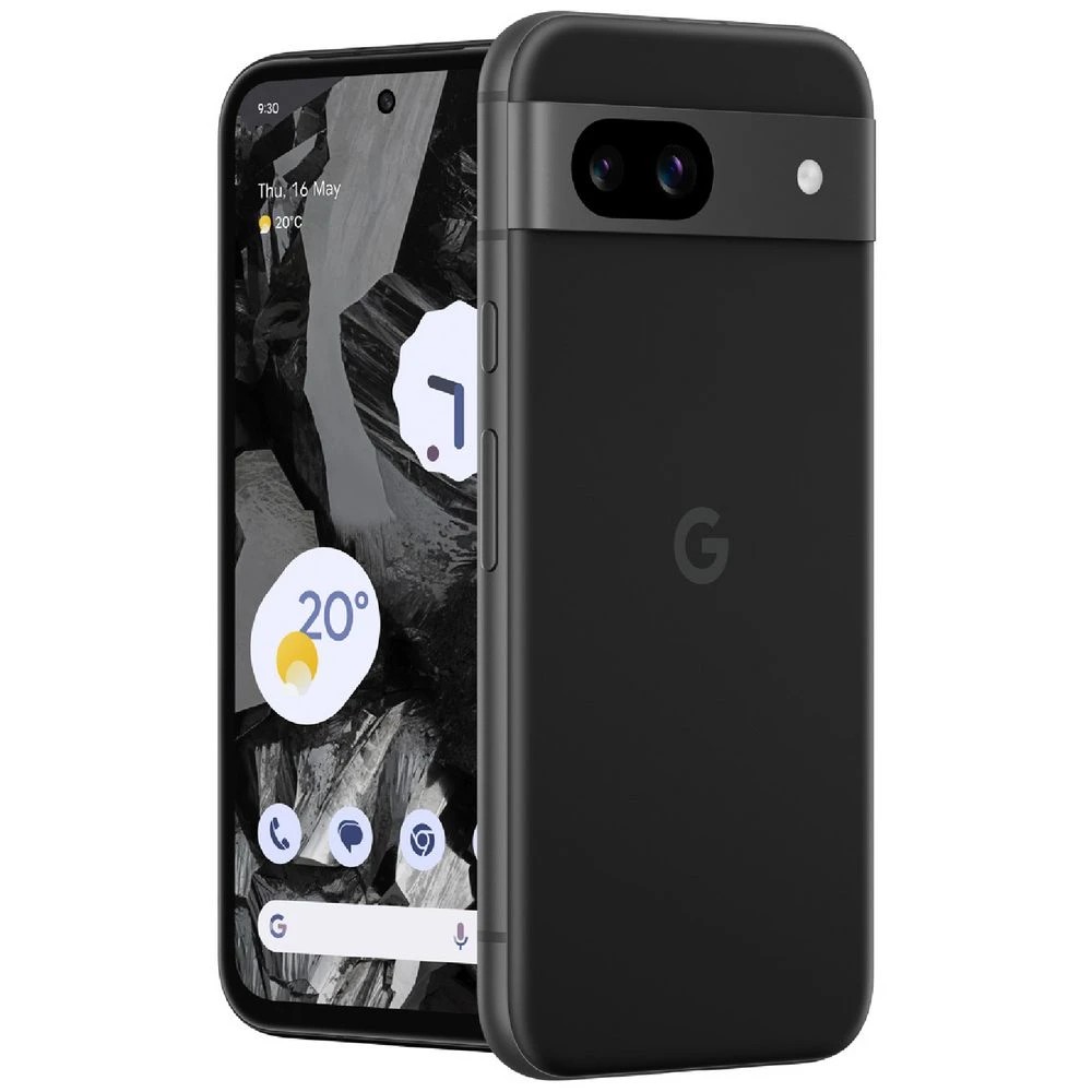 2 Google Pixel 8a 5G Unlocked Smartphone 128GB Obsidian, 2 of 10