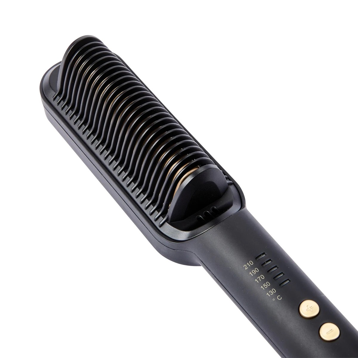 2 Hair Straightener Comb - Black, 2 of 8
